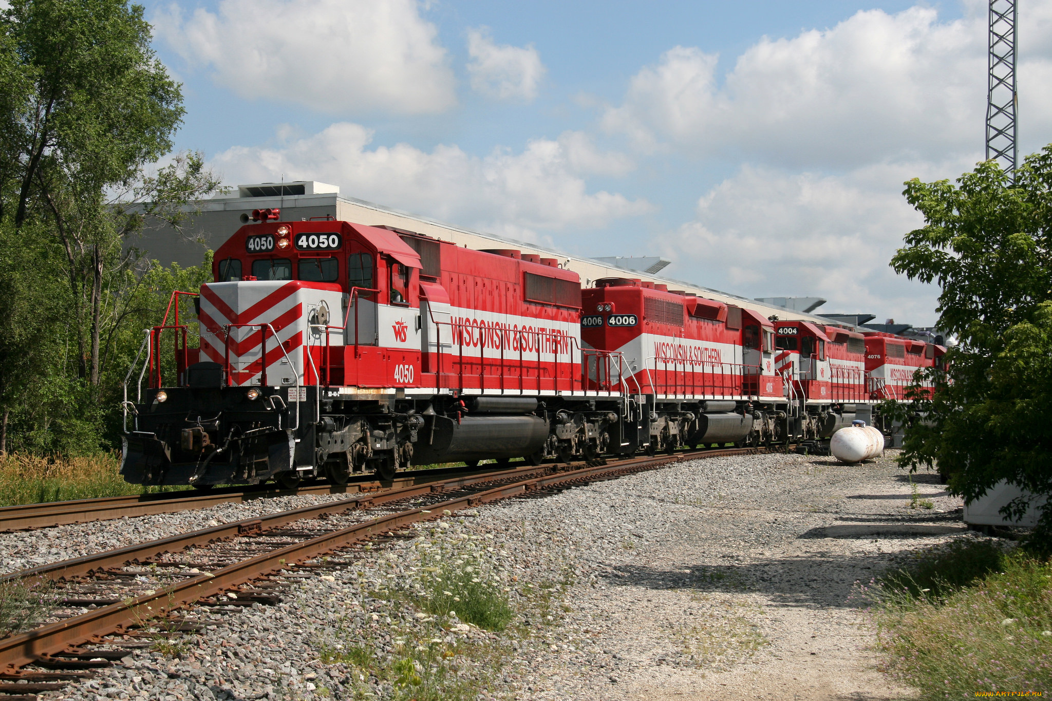 техника, поезда, рельсы, железная, дорога, состав, локомотив