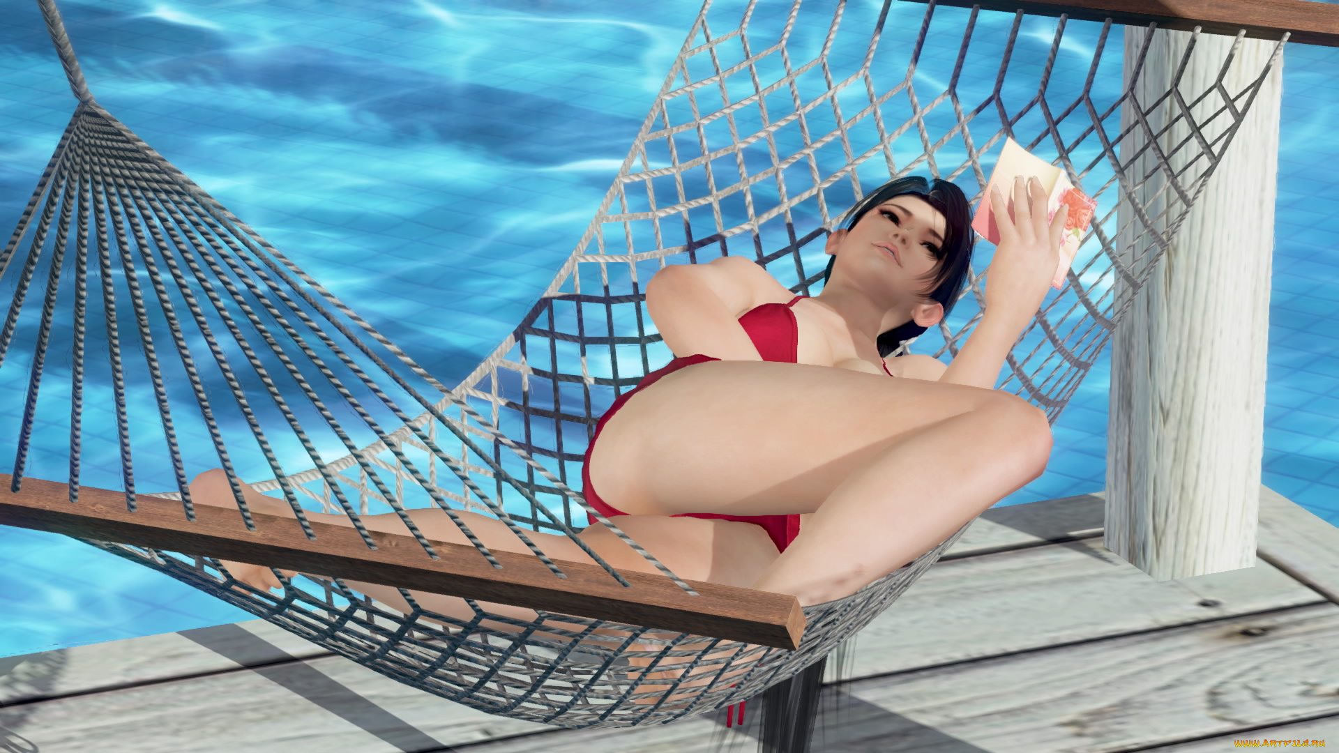 3д, графика, аниме, , anime, девушка, взгляд, фон