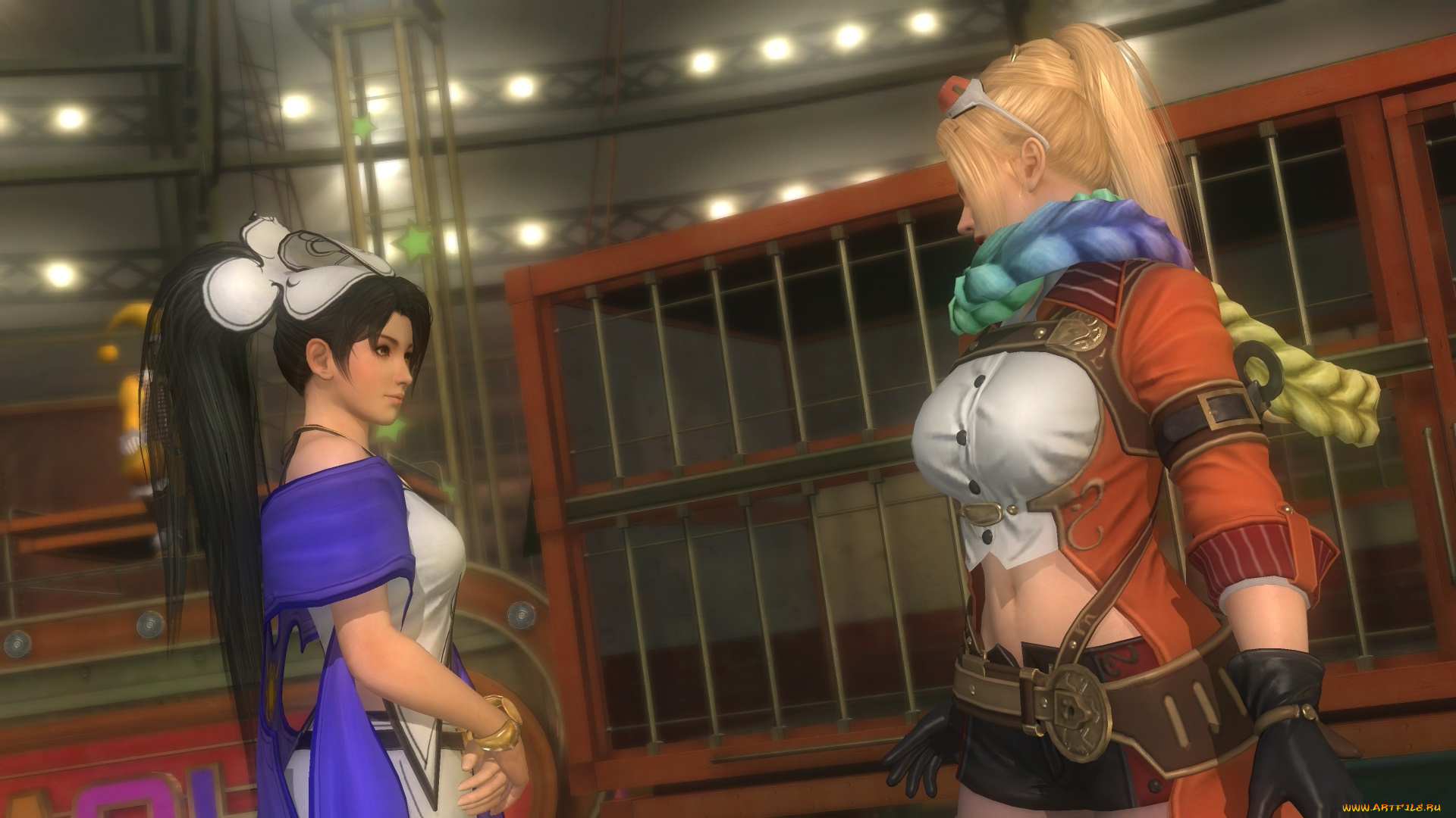 3д, графика, фантазия, , fantasy, девушки, взгляд, фон