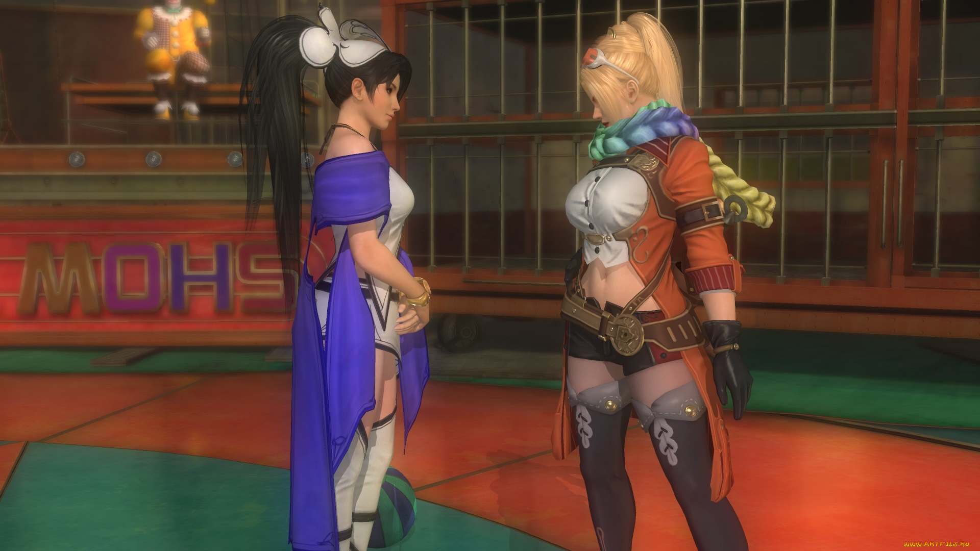 3д, графика, фантазия, , fantasy, девушки, взгляд, фон