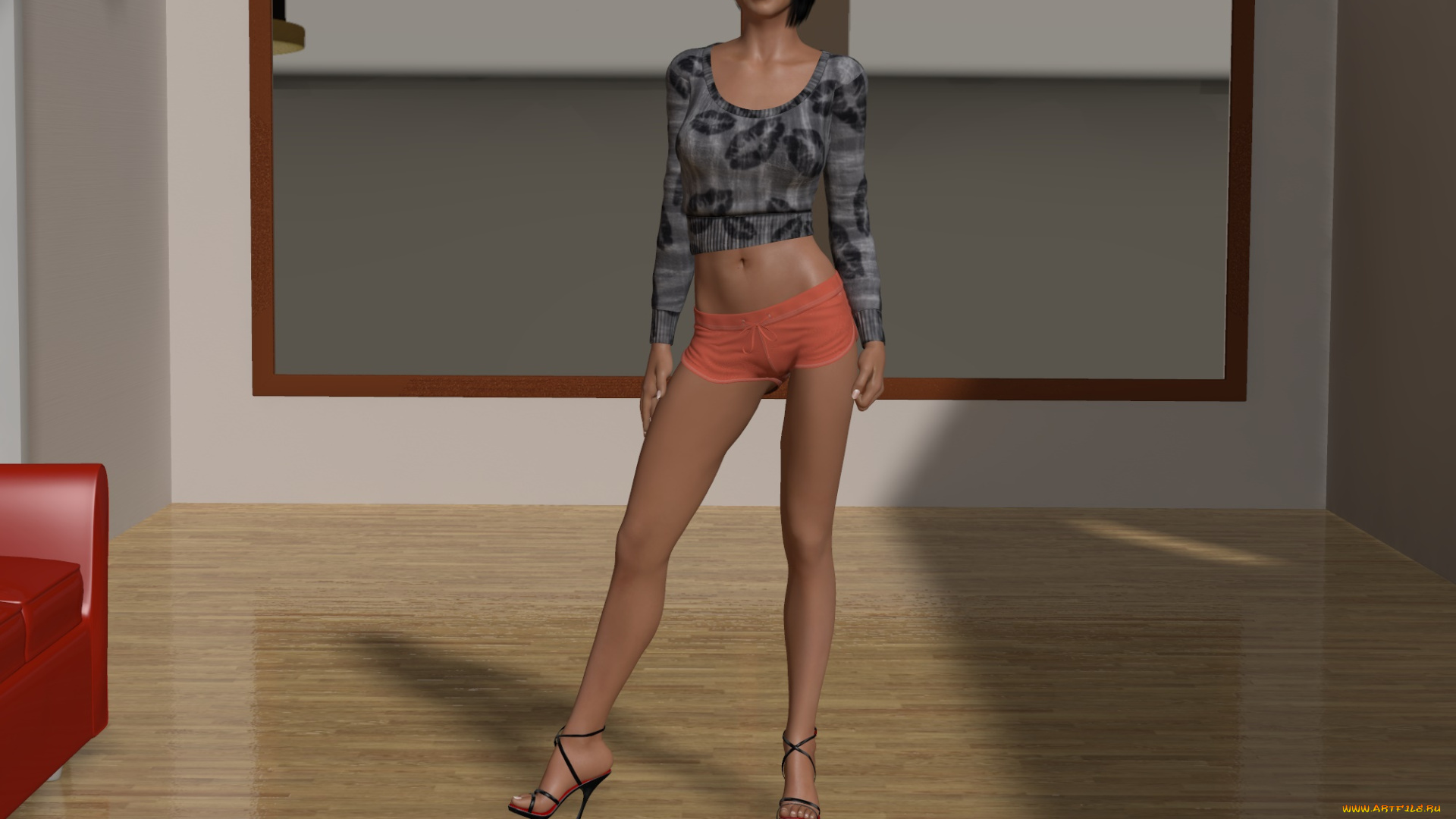 3д, графика, люди, , people, девушка, взгляд, фон