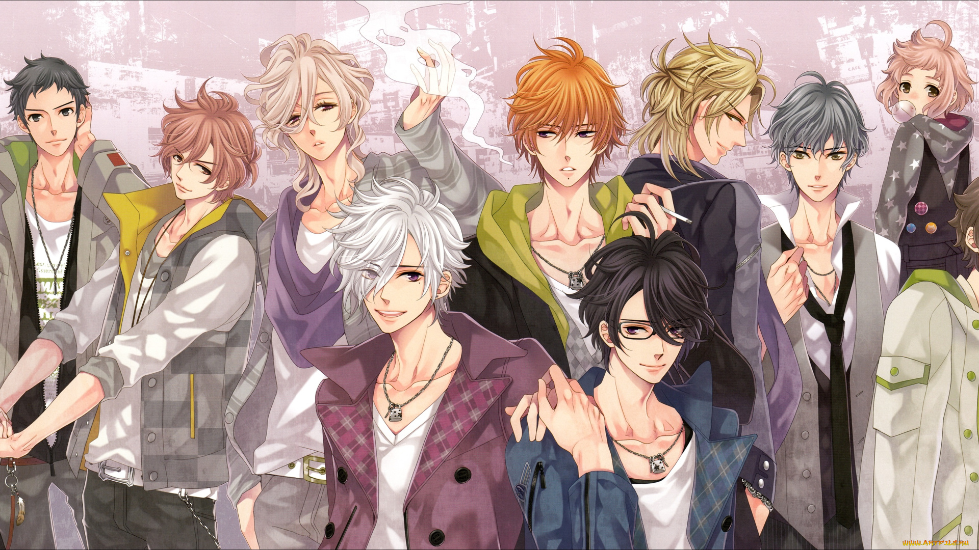 аниме, brothers, conflict, парни, братья