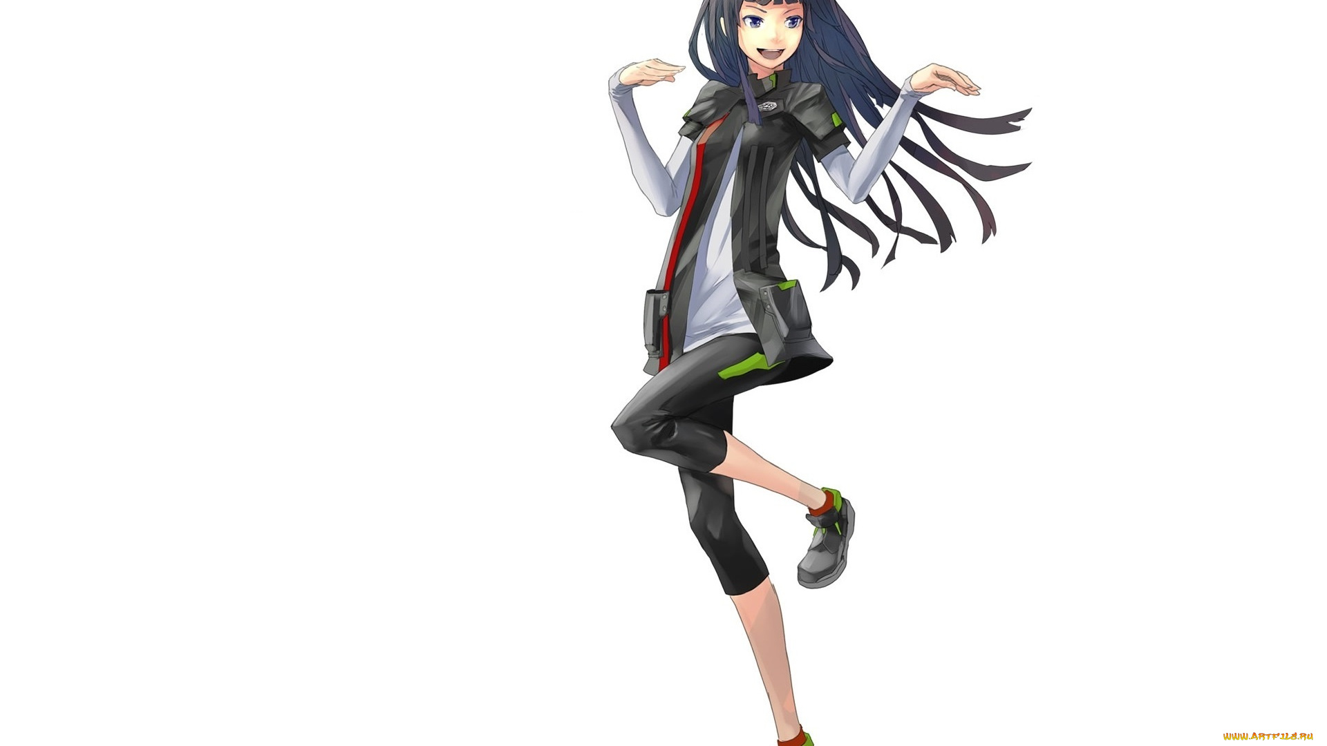 аниме, guilty, crown, девушка