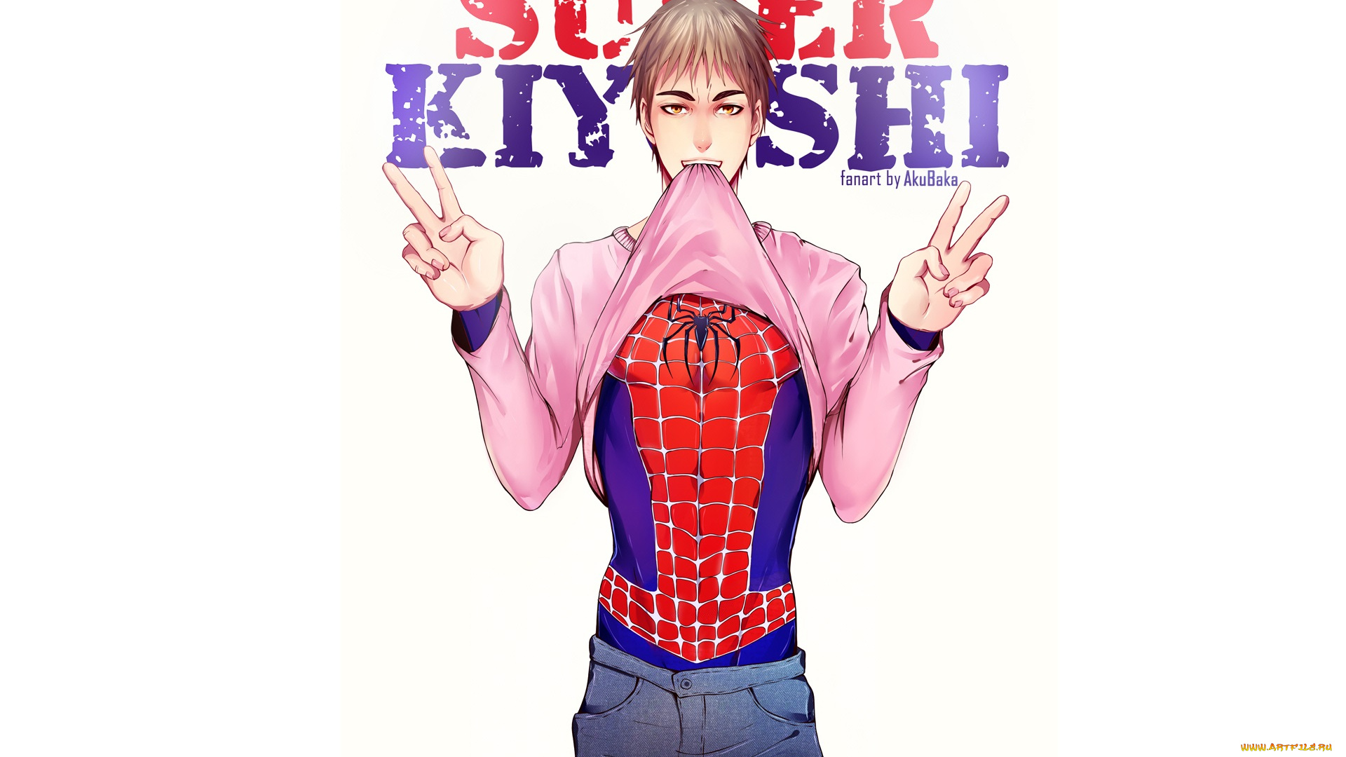 аниме, kuroko, no, baske, киёши, теппей