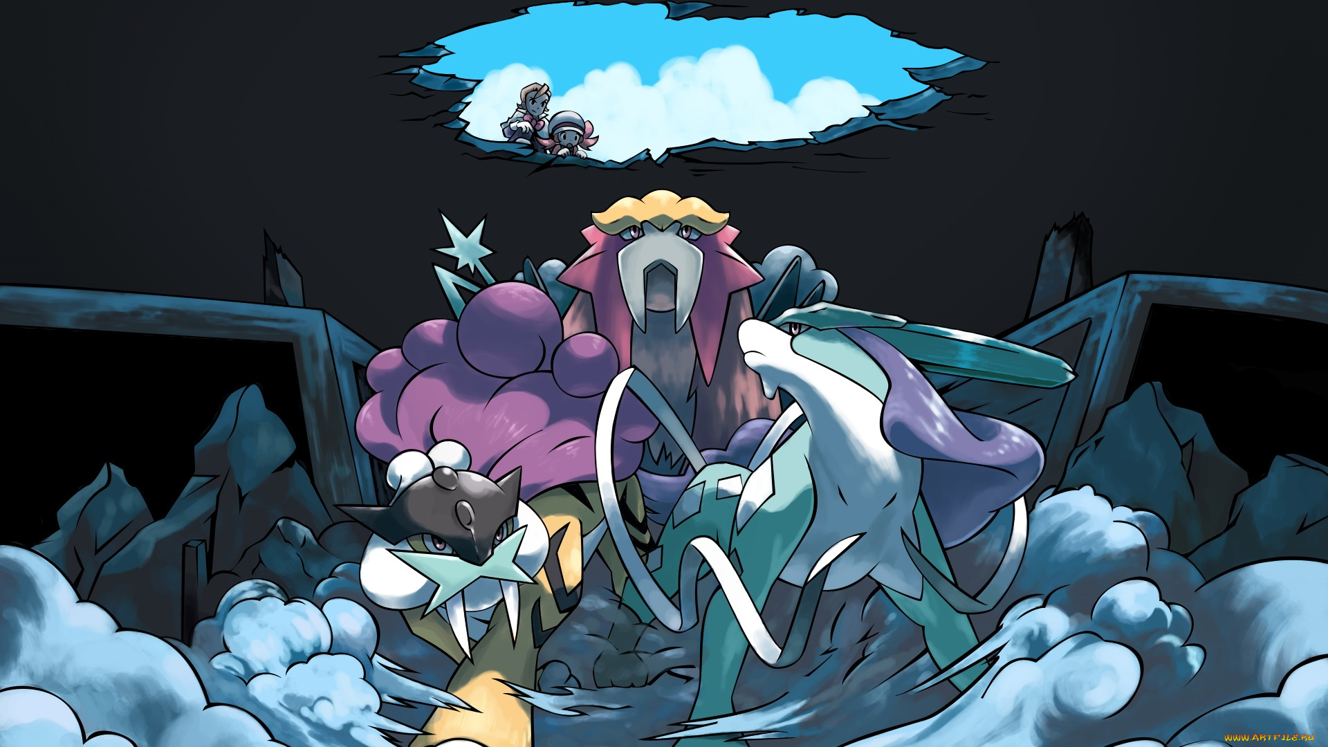 аниме, pokemon, персонажи