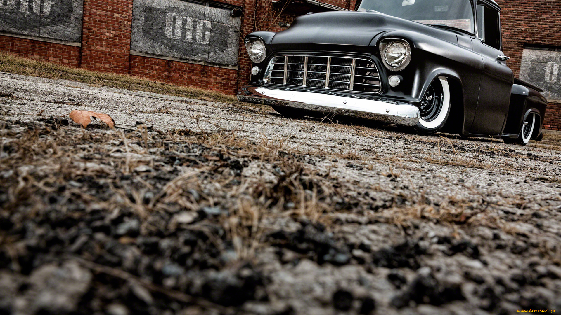 автомобили, custom, pick-up, chevy