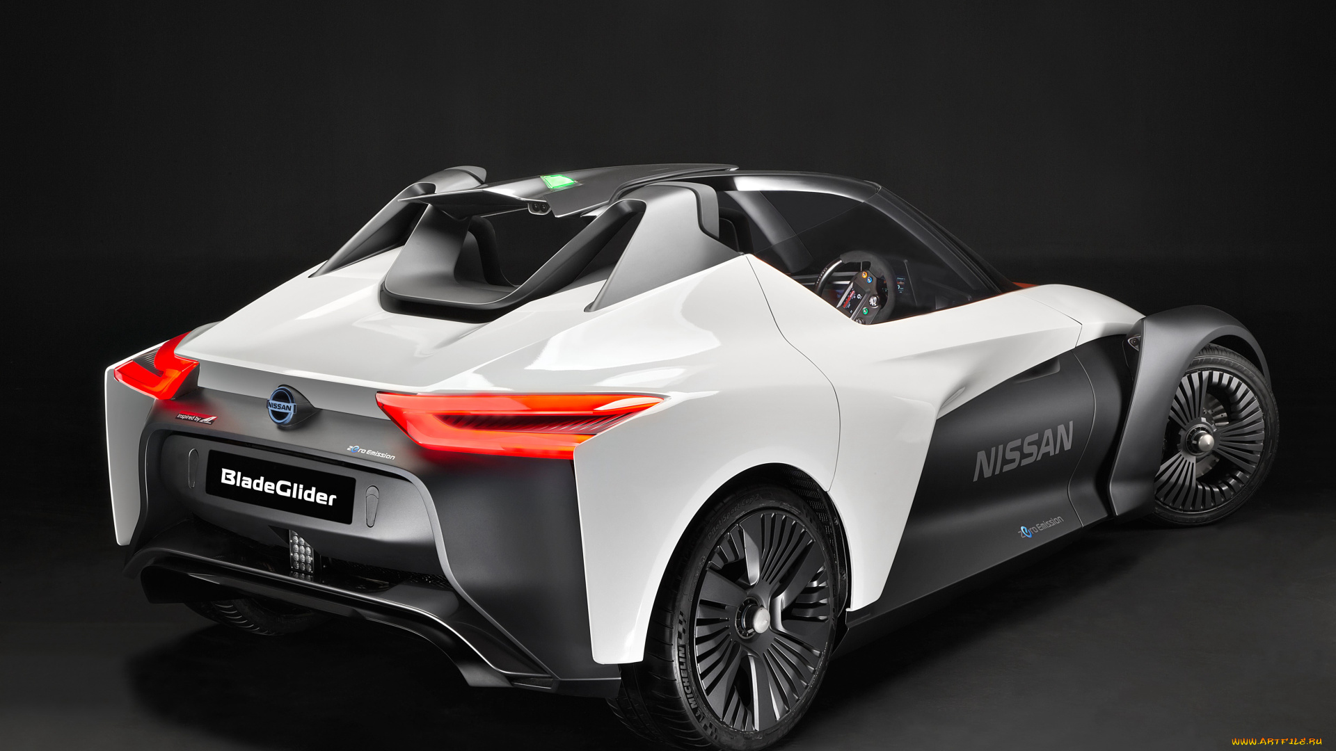 автомобили, nissan, datsun, bladeglider, prototype, 2016г