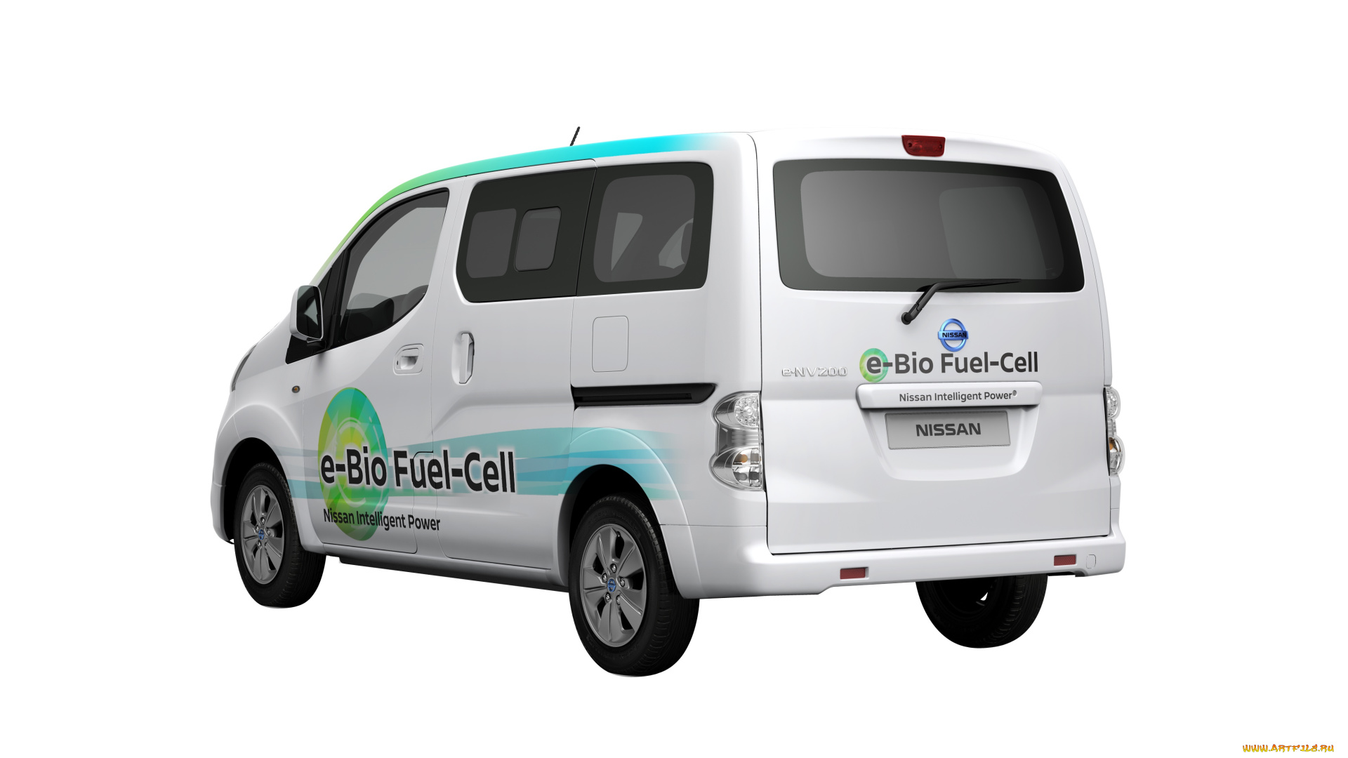 автомобили, nissan, datsun, e-nv200, e-bio, fuel, cell, prototype, 2016г