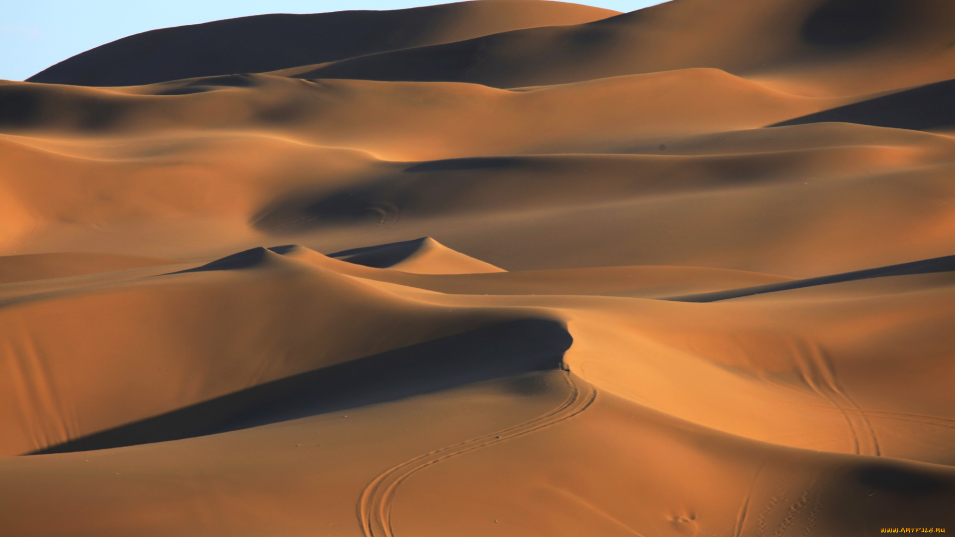 природа, пустыни, песок, бархан