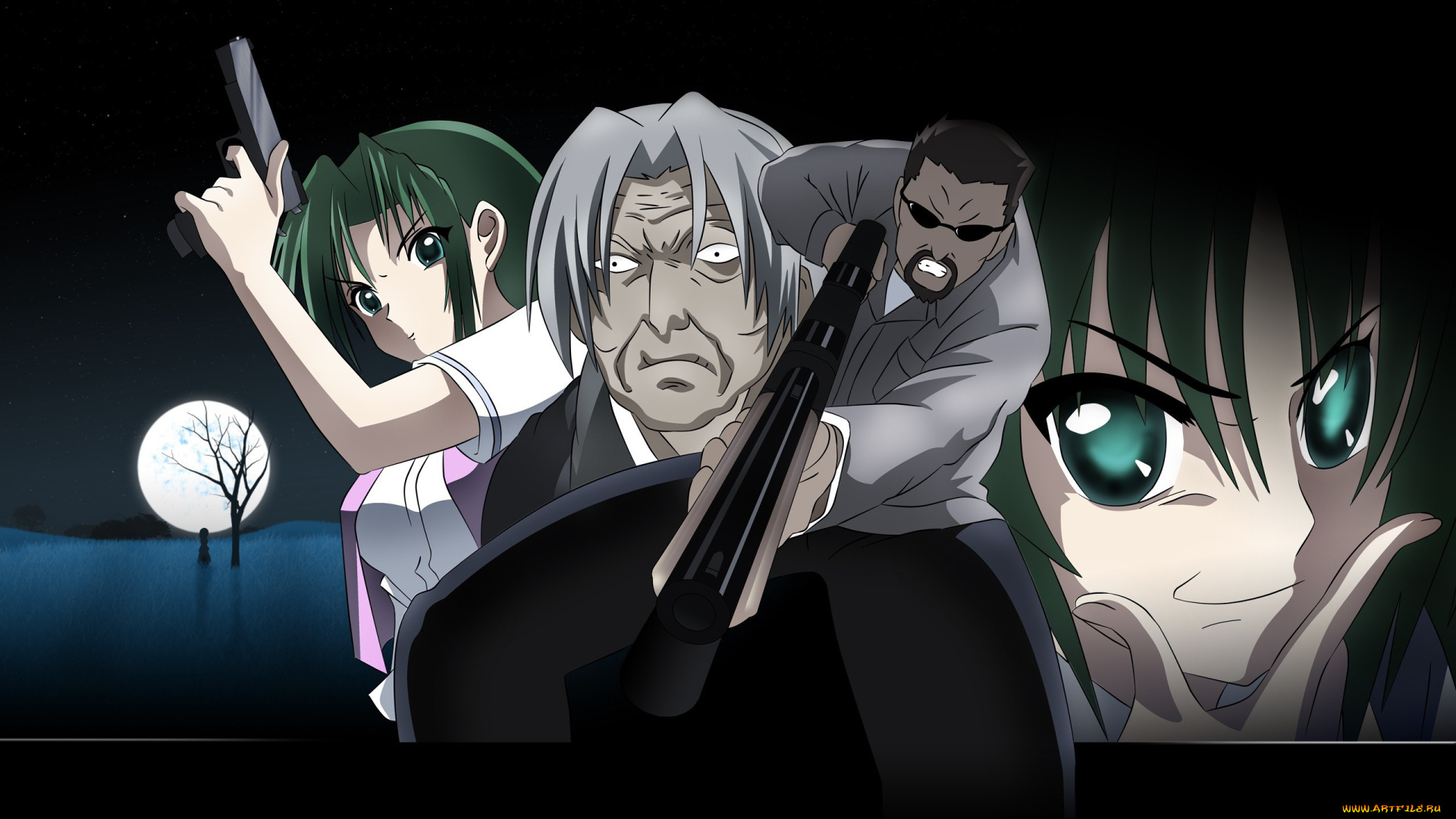 when, they, cry, аниме, higurashi, no, naku, koro, ni, персонажи