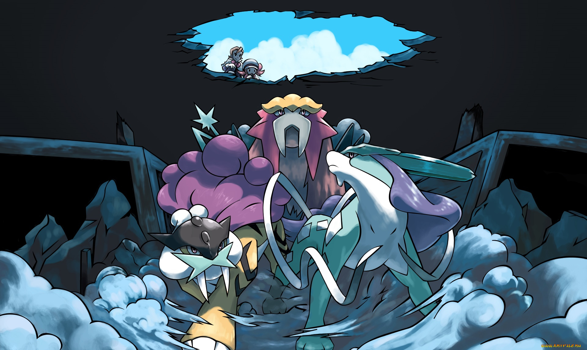 аниме, pokemon, персонажи