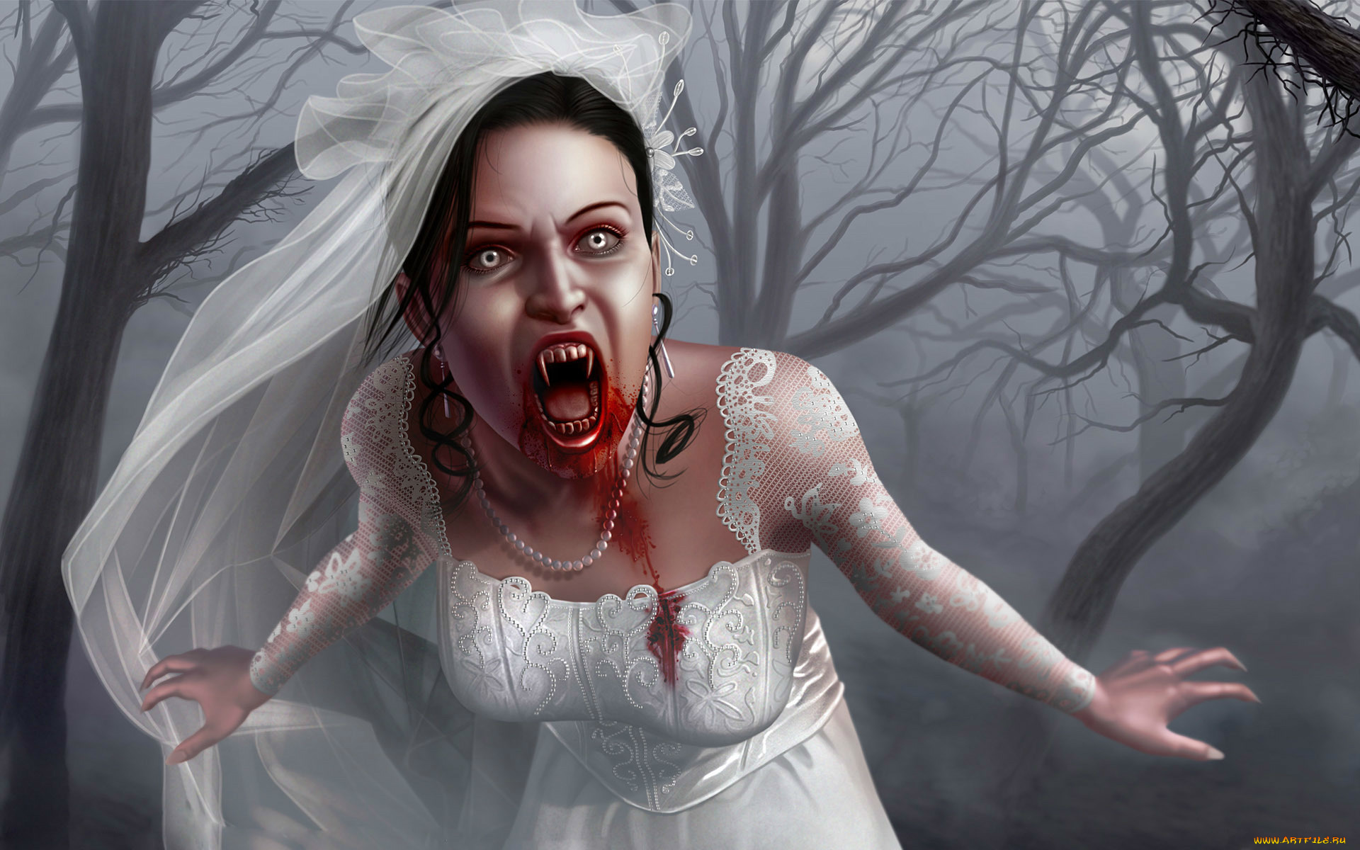 фэнтези, вампиры, вампир