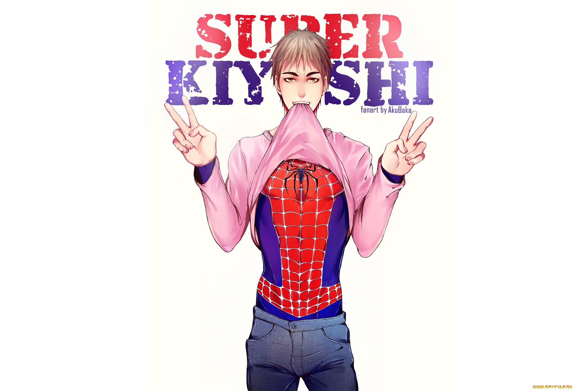 аниме, kuroko, no, baske, киёши, теппей