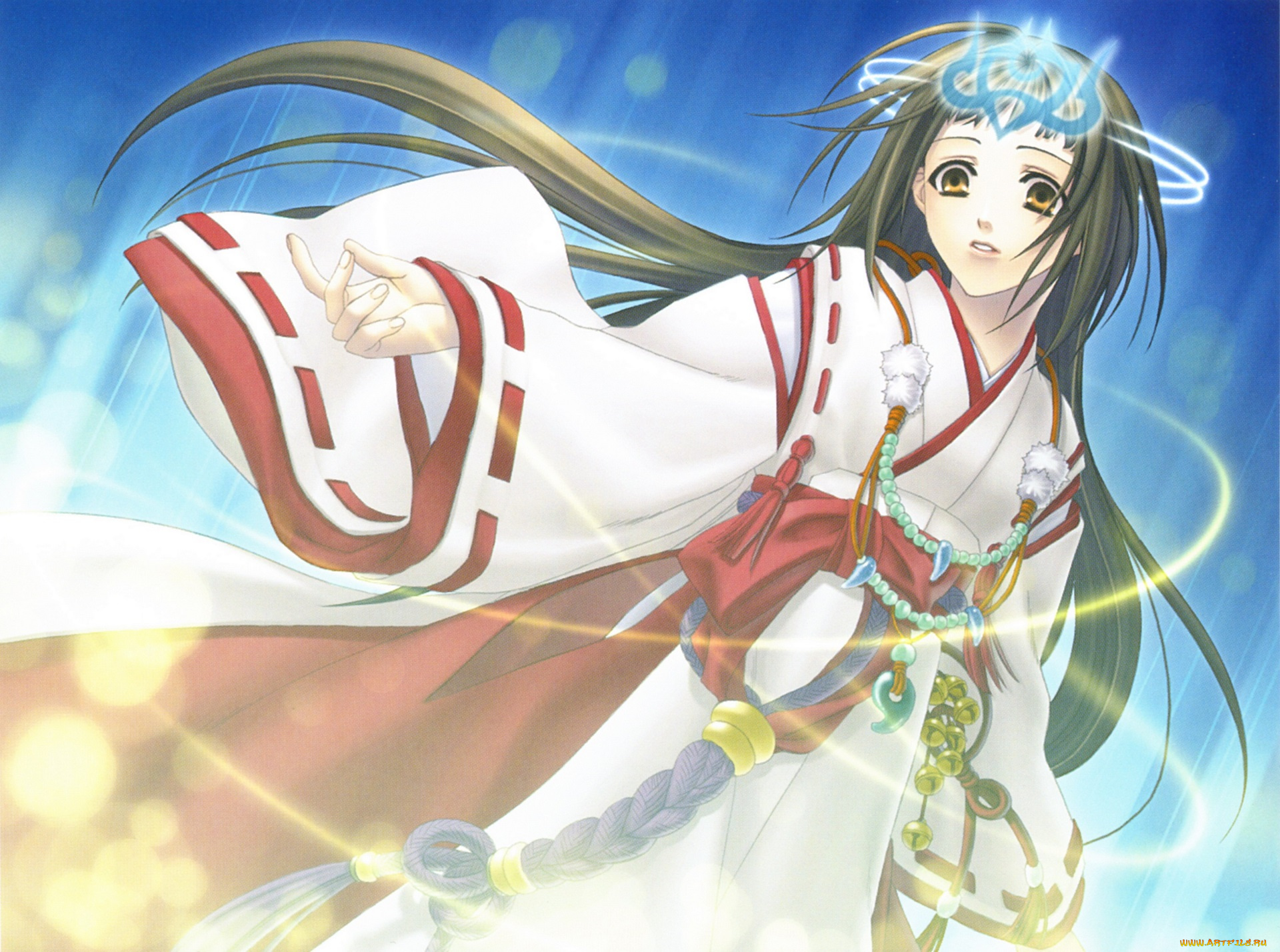 аниме, hiiro, no, kakera, девушка