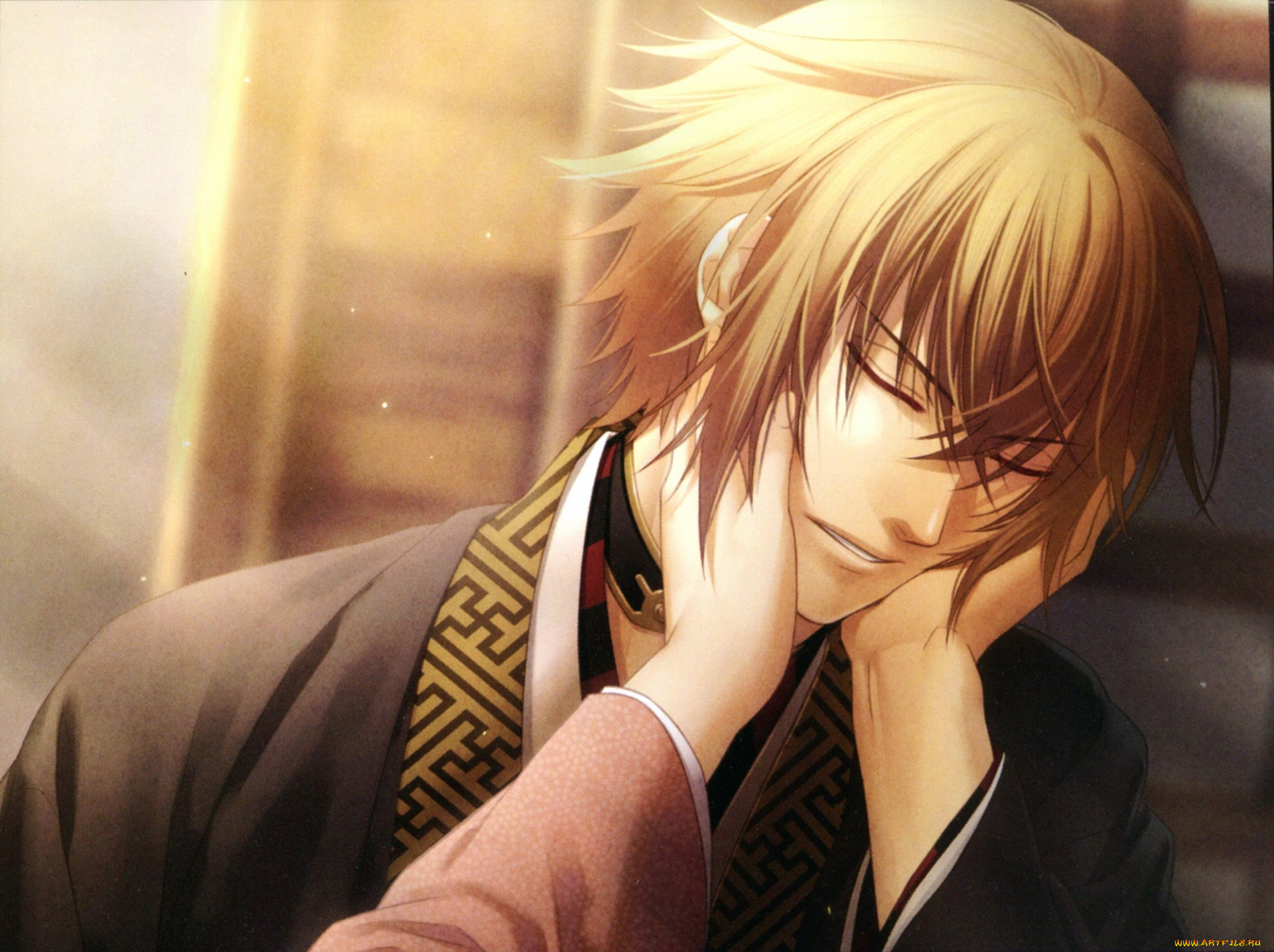 аниме, hakuoki, демон