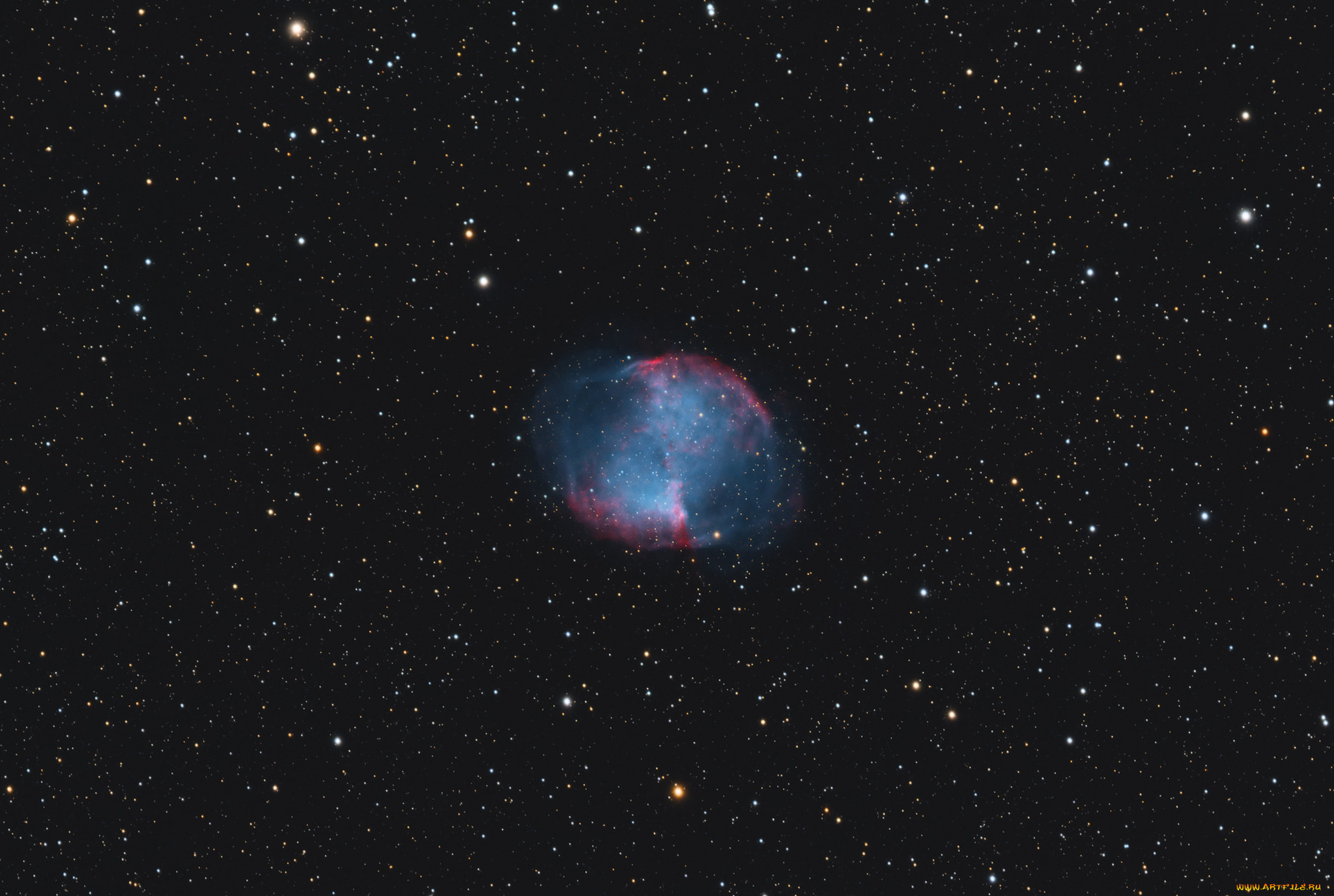 космос, галактики, туманности, пространство, мироздание, гантель, туманность, созвездие, m27