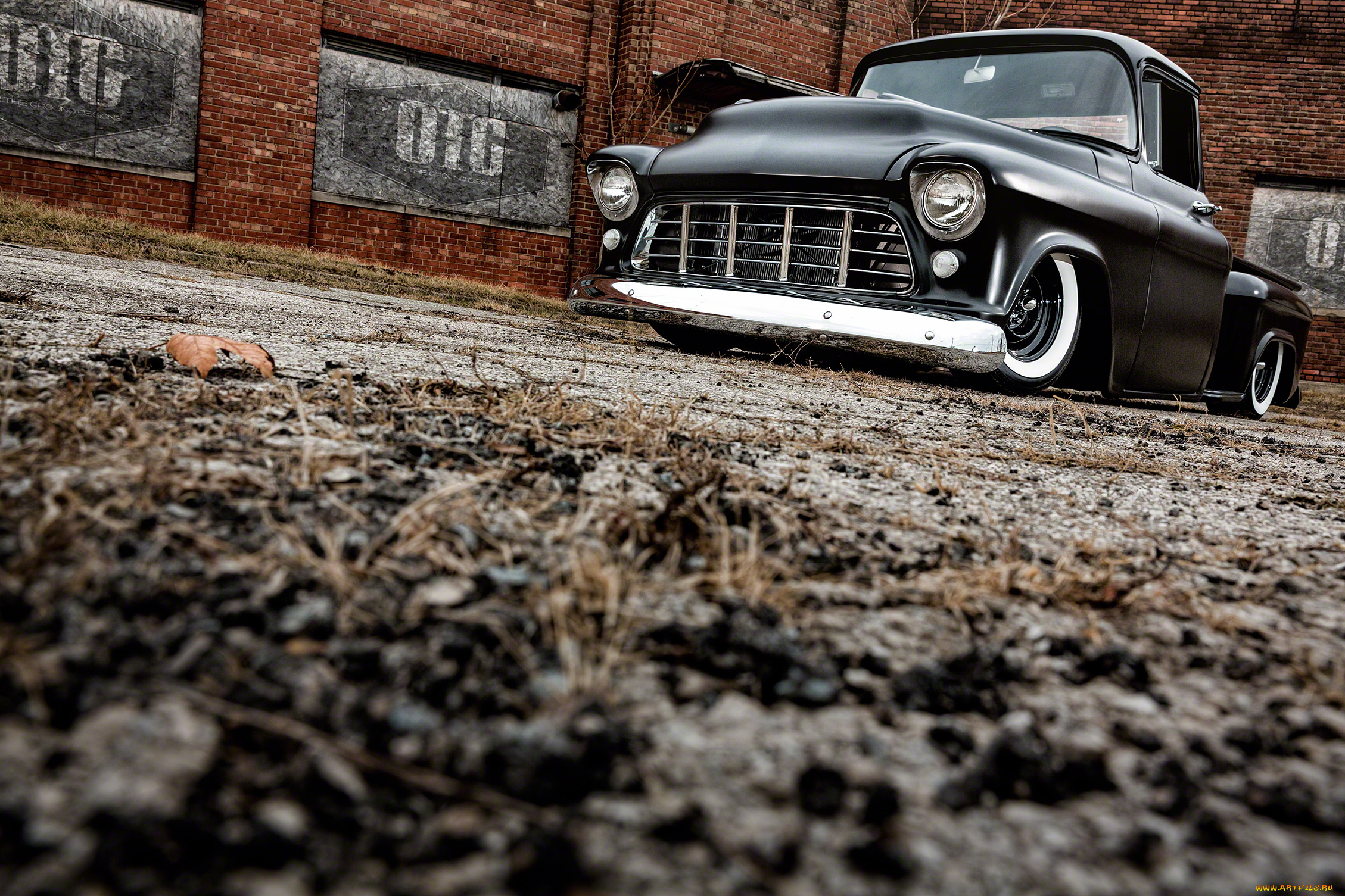 автомобили, custom, pick-up, chevy