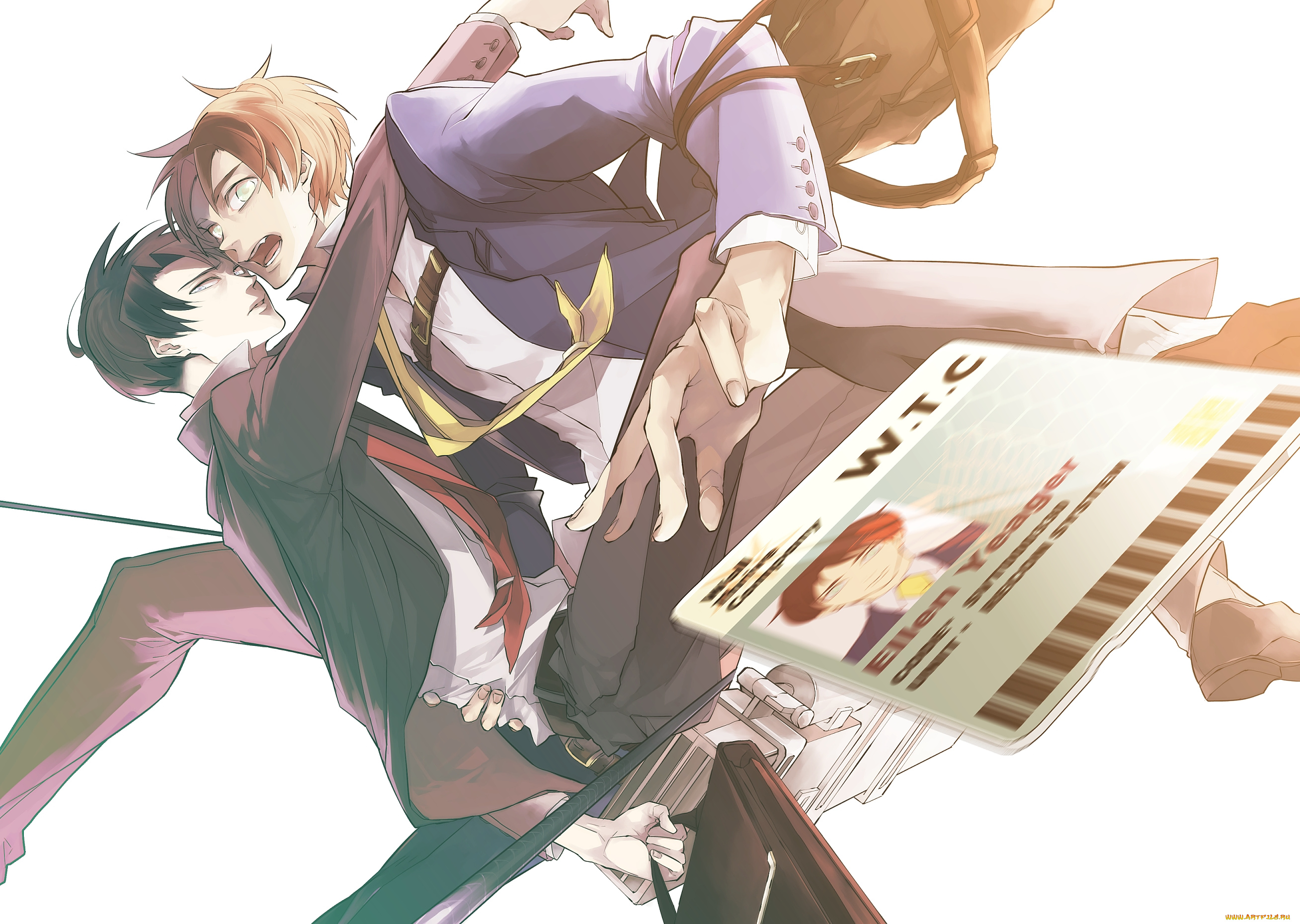 аниме, shingeki, no, kyojin, эрен, леви