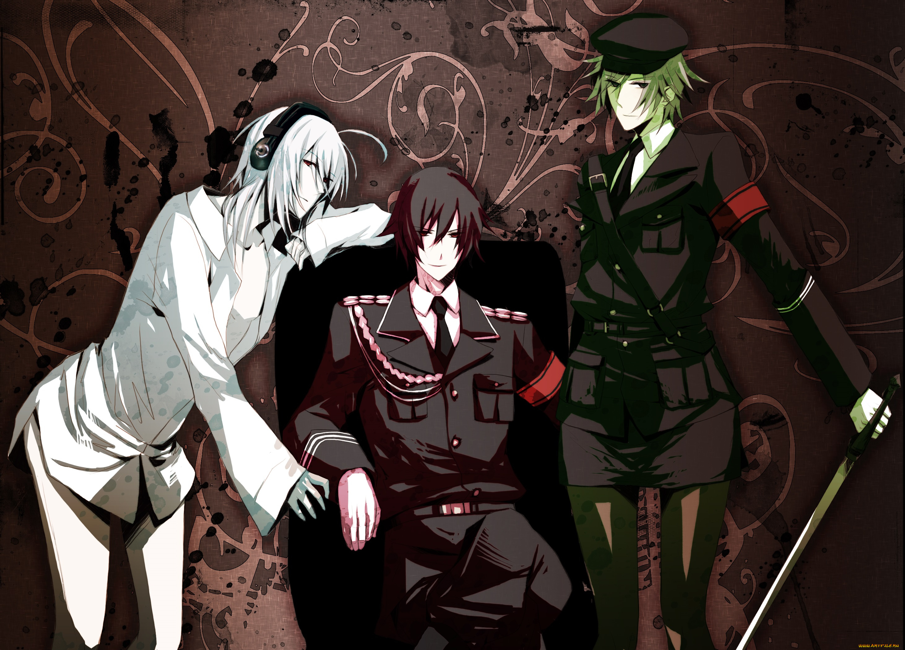 аниме, togainu, no, chi, парни