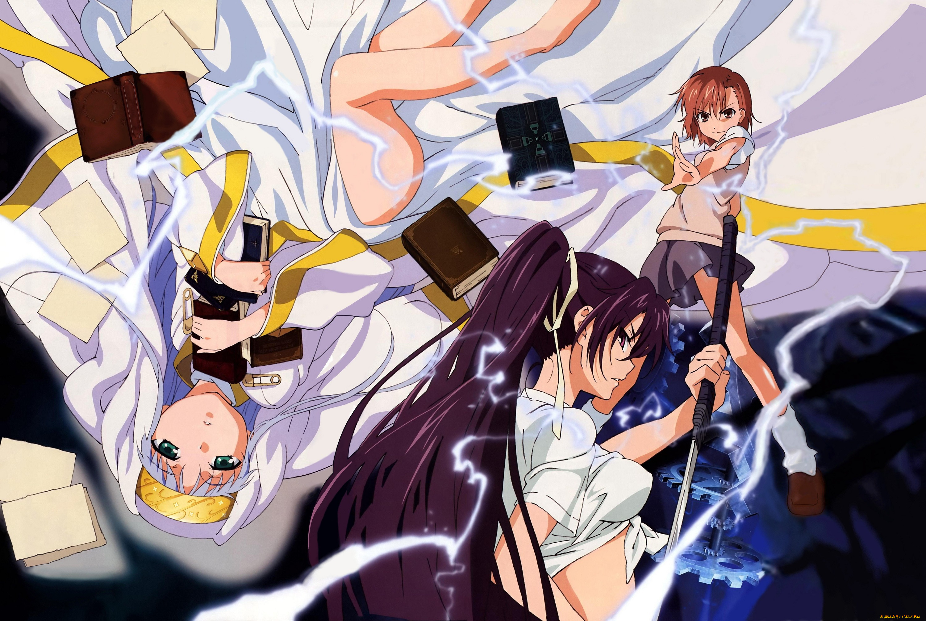 аниме, toaru, majutsu, no, index, девушки