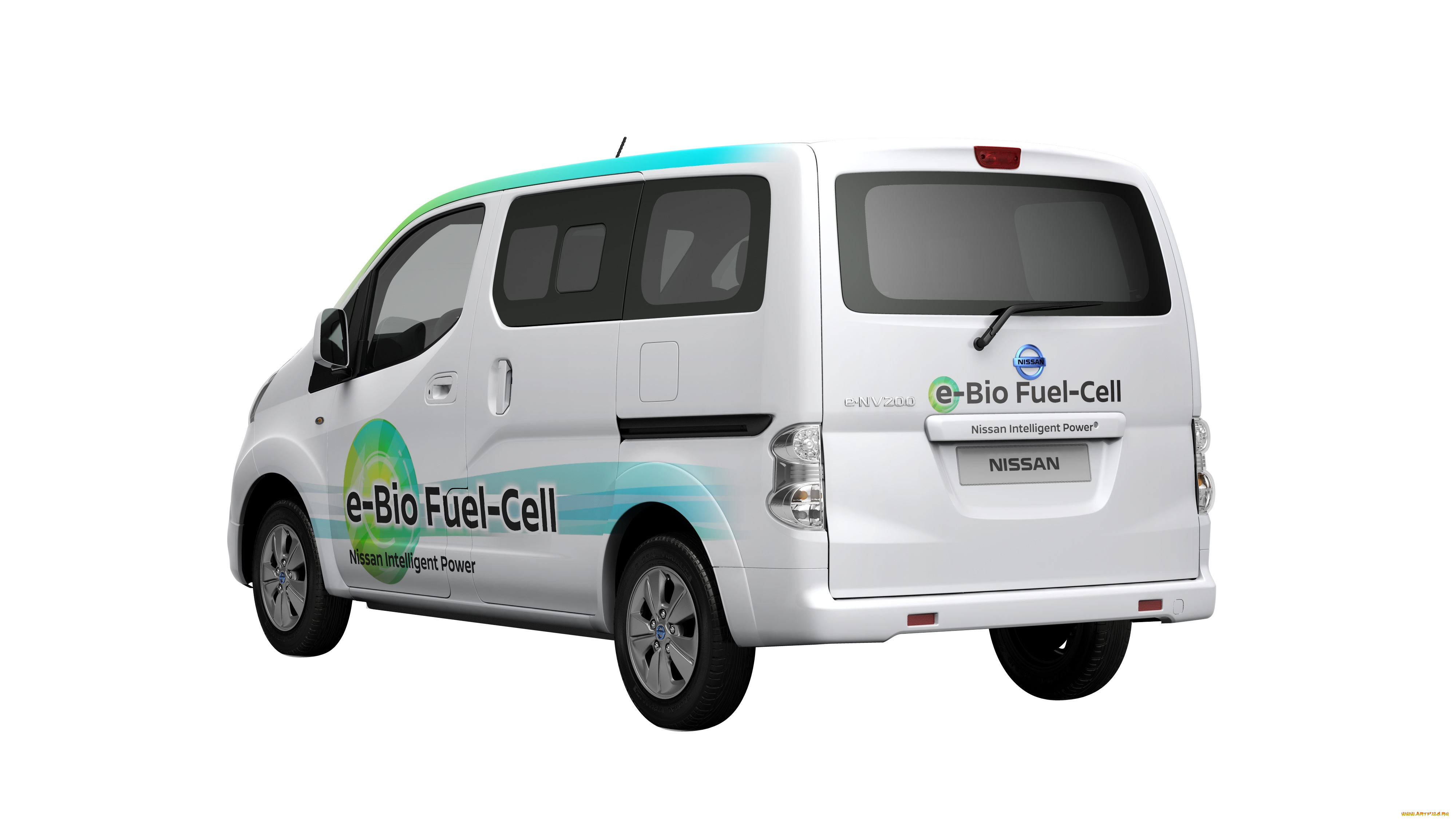 автомобили, nissan, datsun, e-nv200, e-bio, fuel, cell, prototype, 2016г