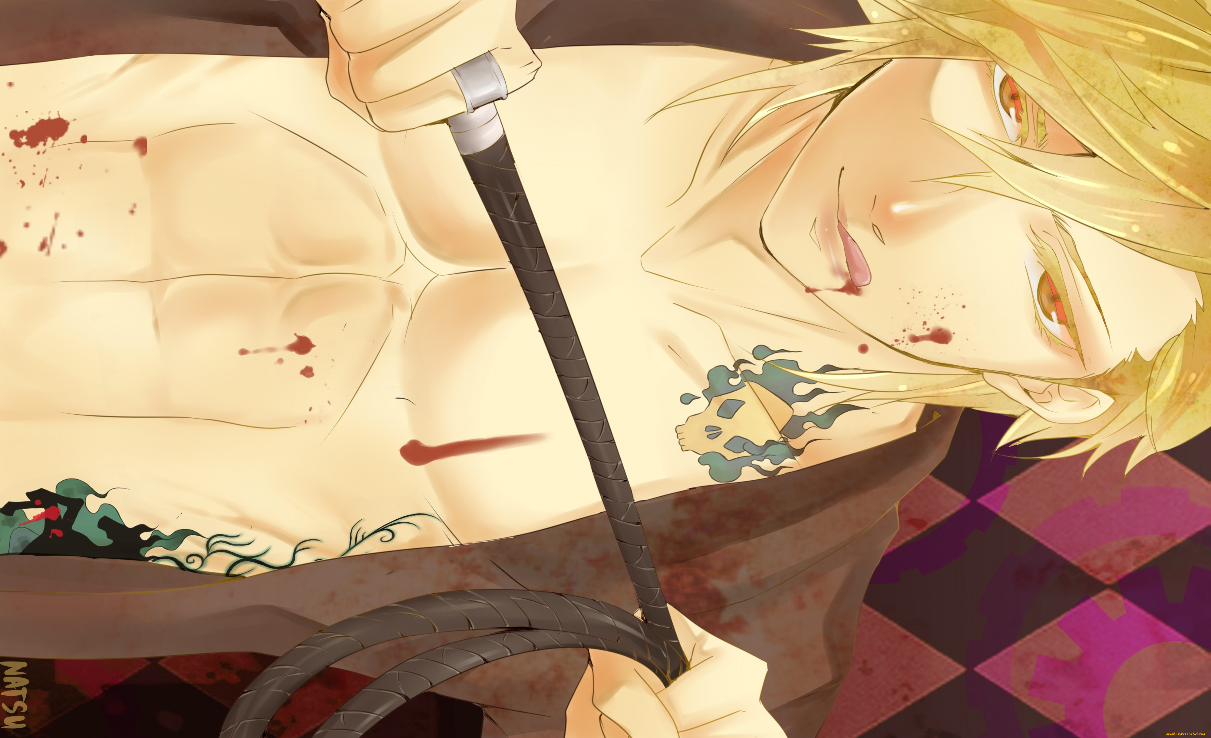 аниме, katekyo, hitman, reborn, дино, кавалоне