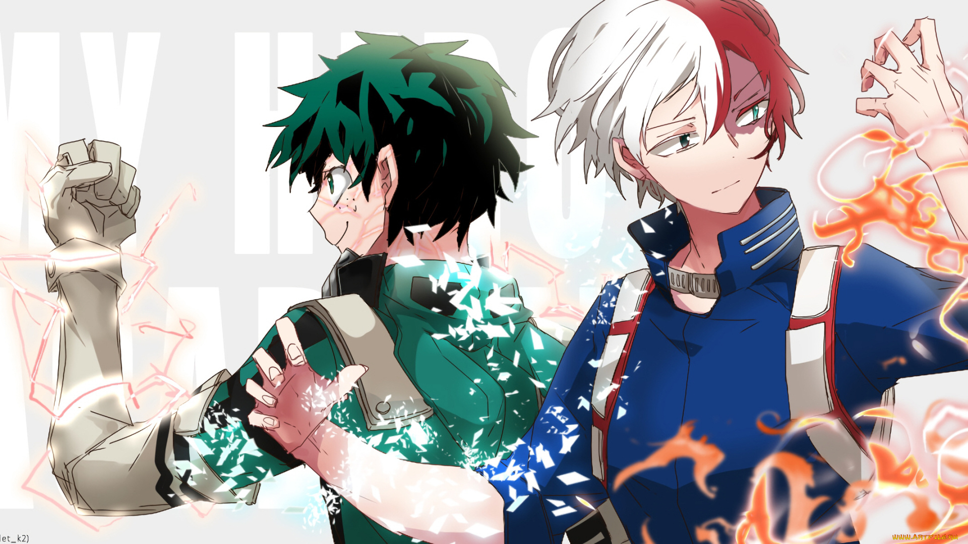 аниме, boku, no, hero, academia, моя, геройская, академия