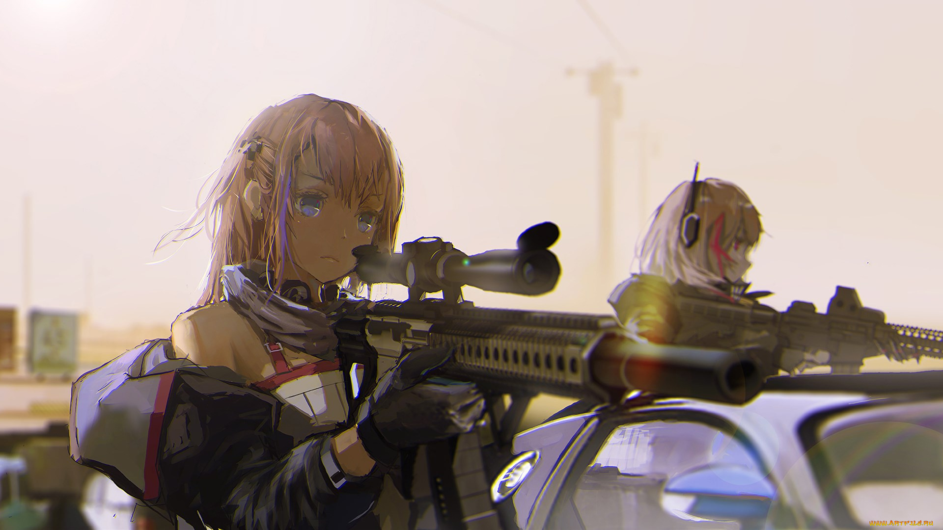 аниме, girls, frontline, девушки