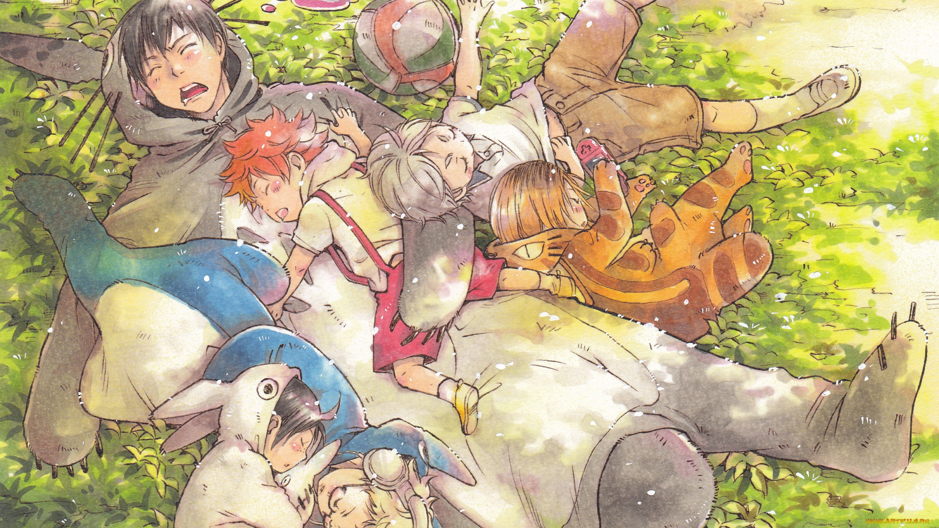 аниме, haikyuu, волейбол