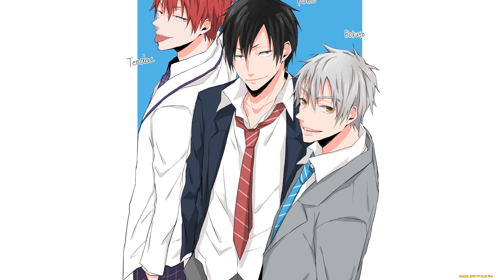 аниме, haikyuu, волейбол