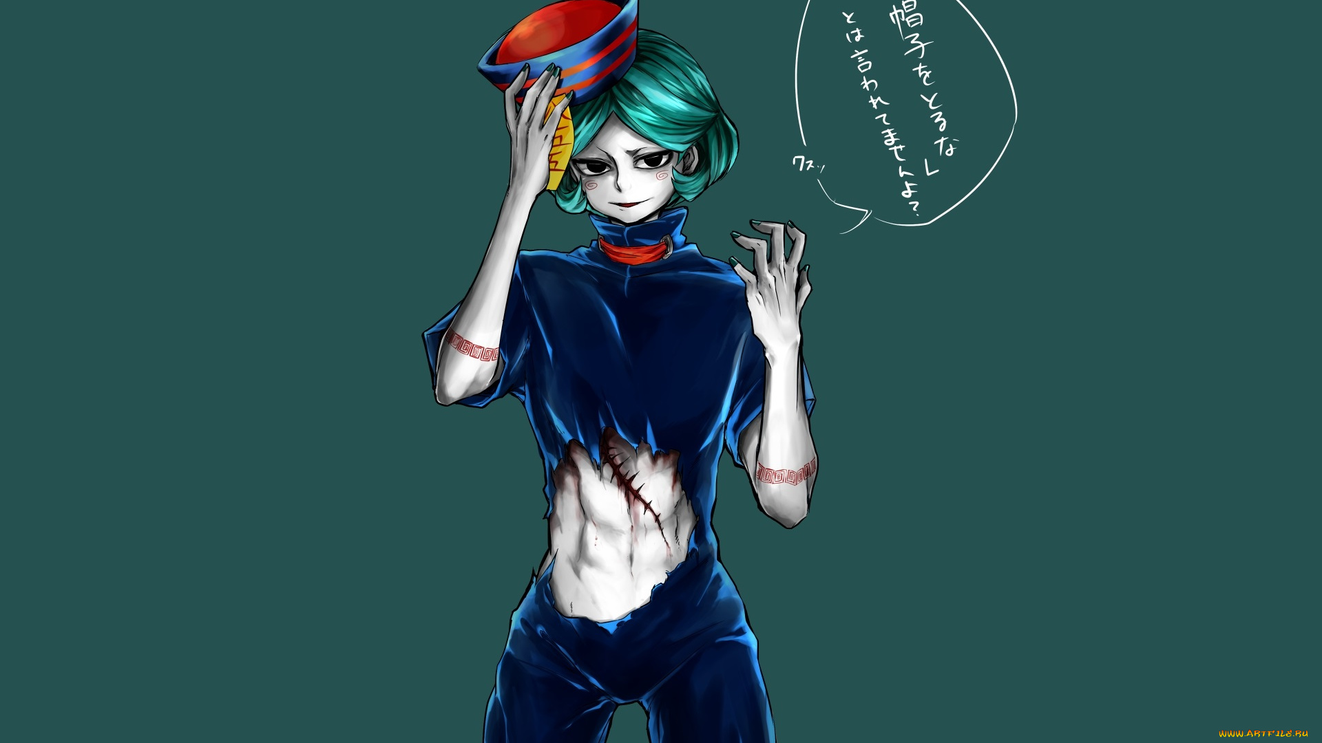 аниме, nanbaka, парень