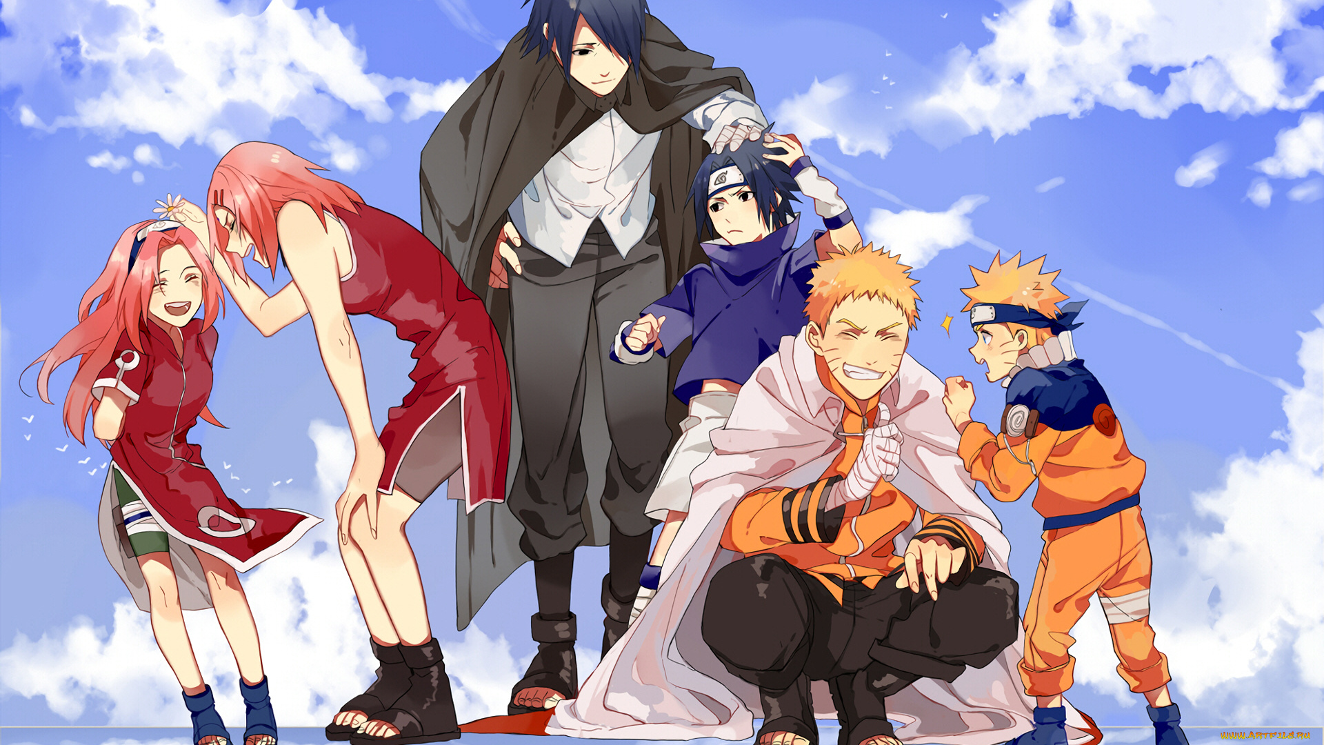 аниме, naruto, персонажи