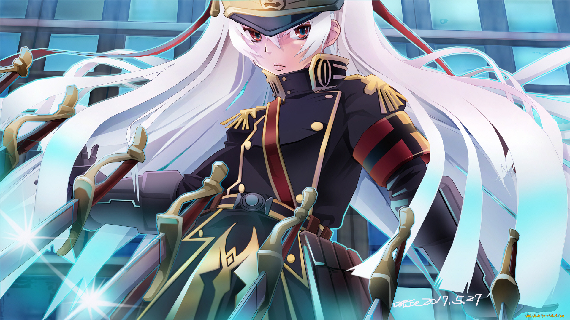 аниме, re, , creators, девушка