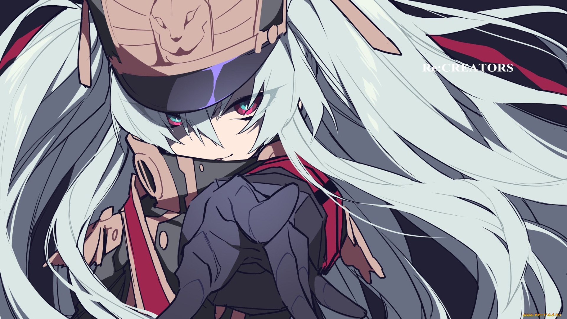 аниме, re, , creators, девушка