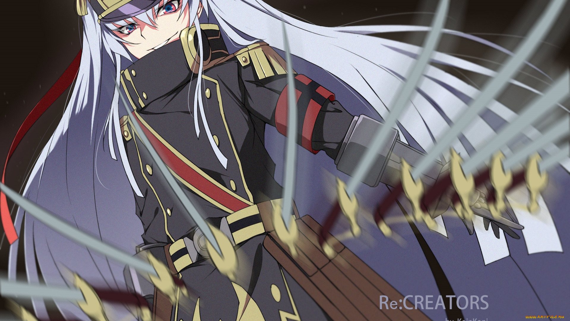 аниме, re, , creators, девушка