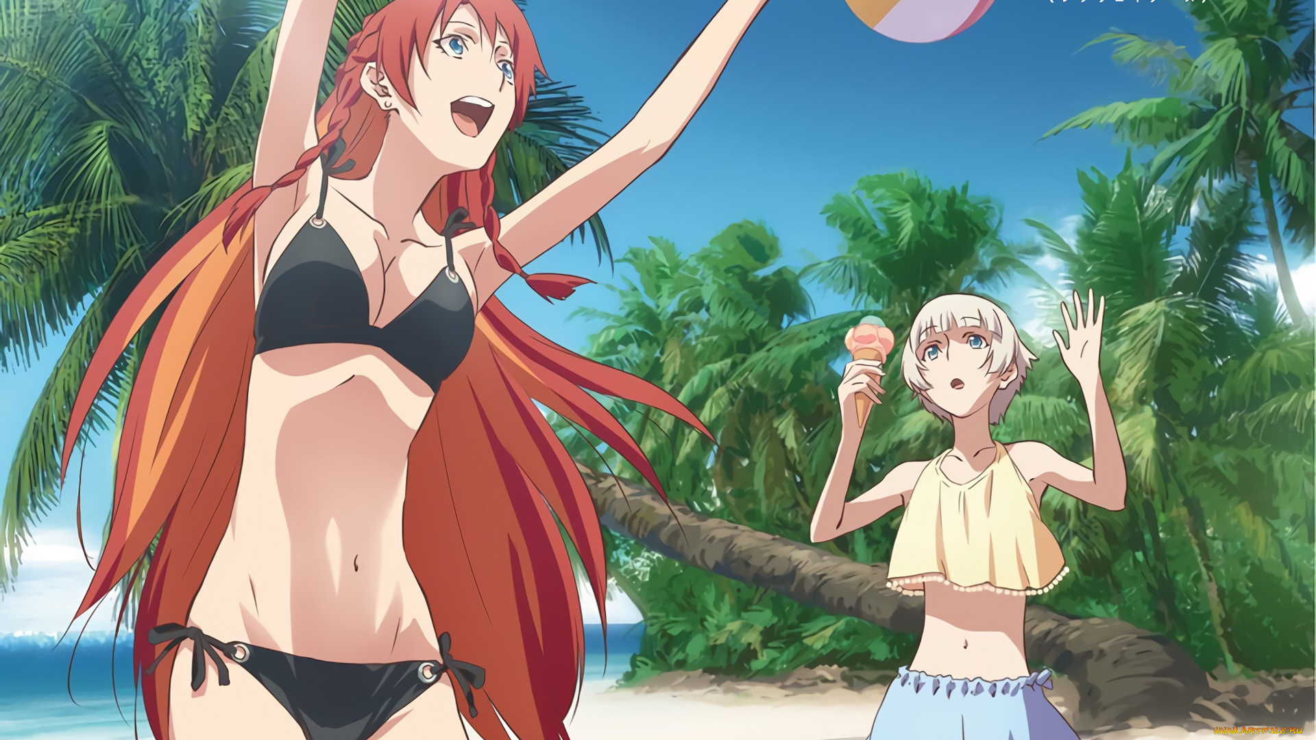 аниме, re, , creators, девушки