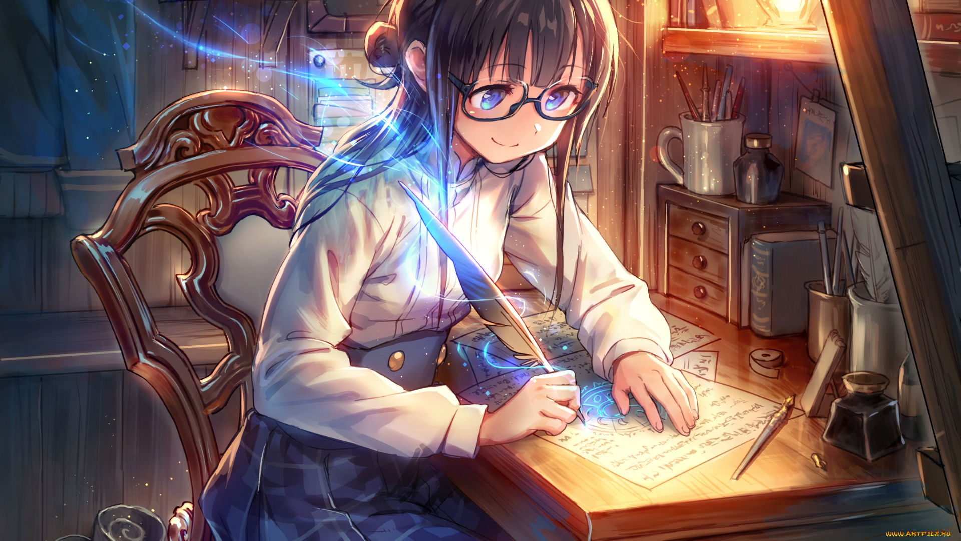 аниме, shingeki, no, bahamut, shingeki, no, bahamut