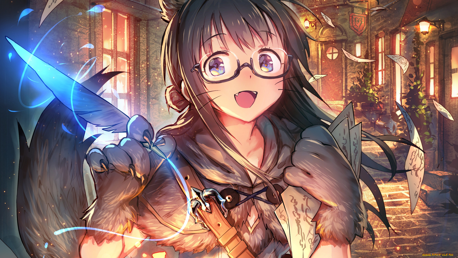 аниме, shingeki, no, bahamut, shingeki, no, bahamut