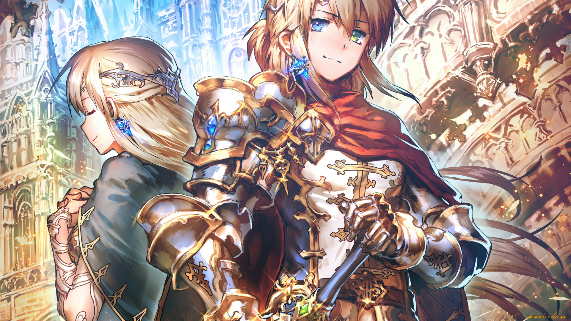 аниме, shingeki, no, bahamut, shingeki, no, bahamut