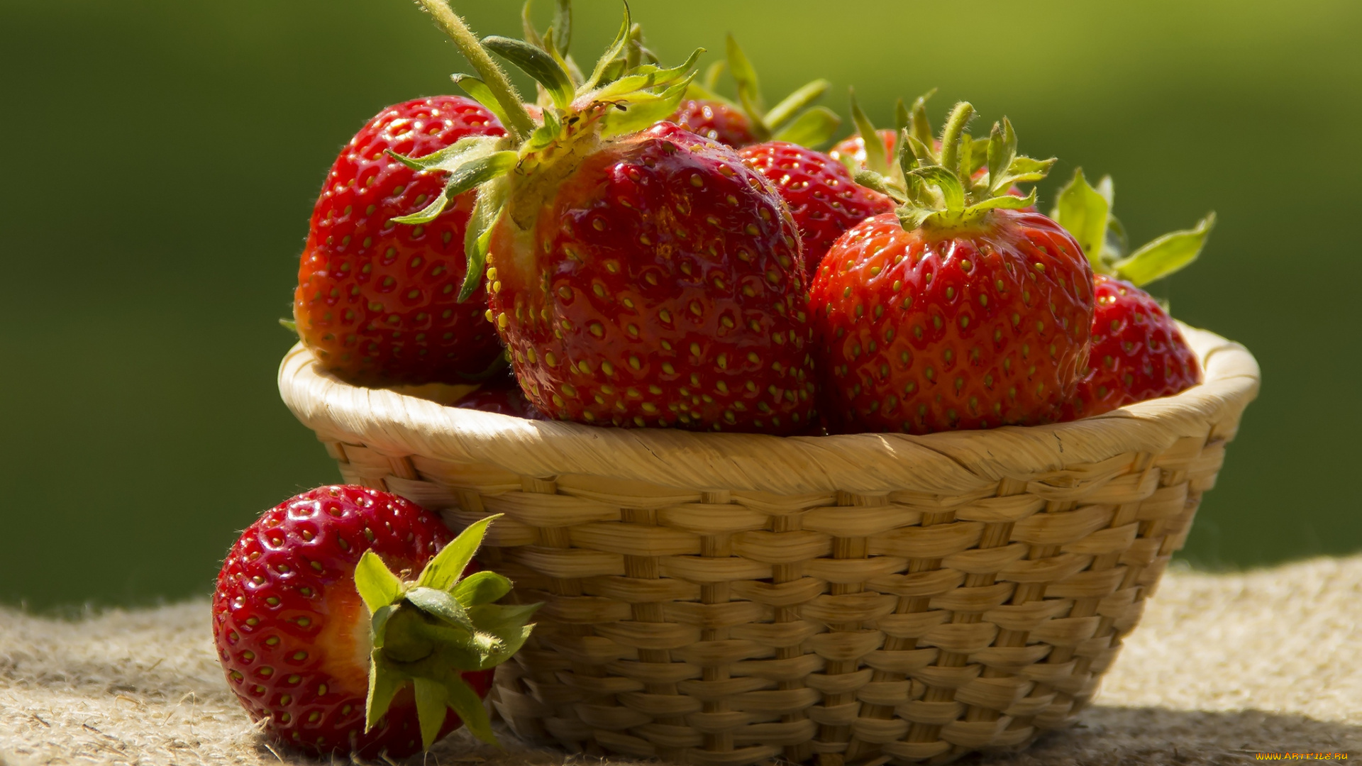 еда, клубника, , земляника, спелая, сочная, вкусная