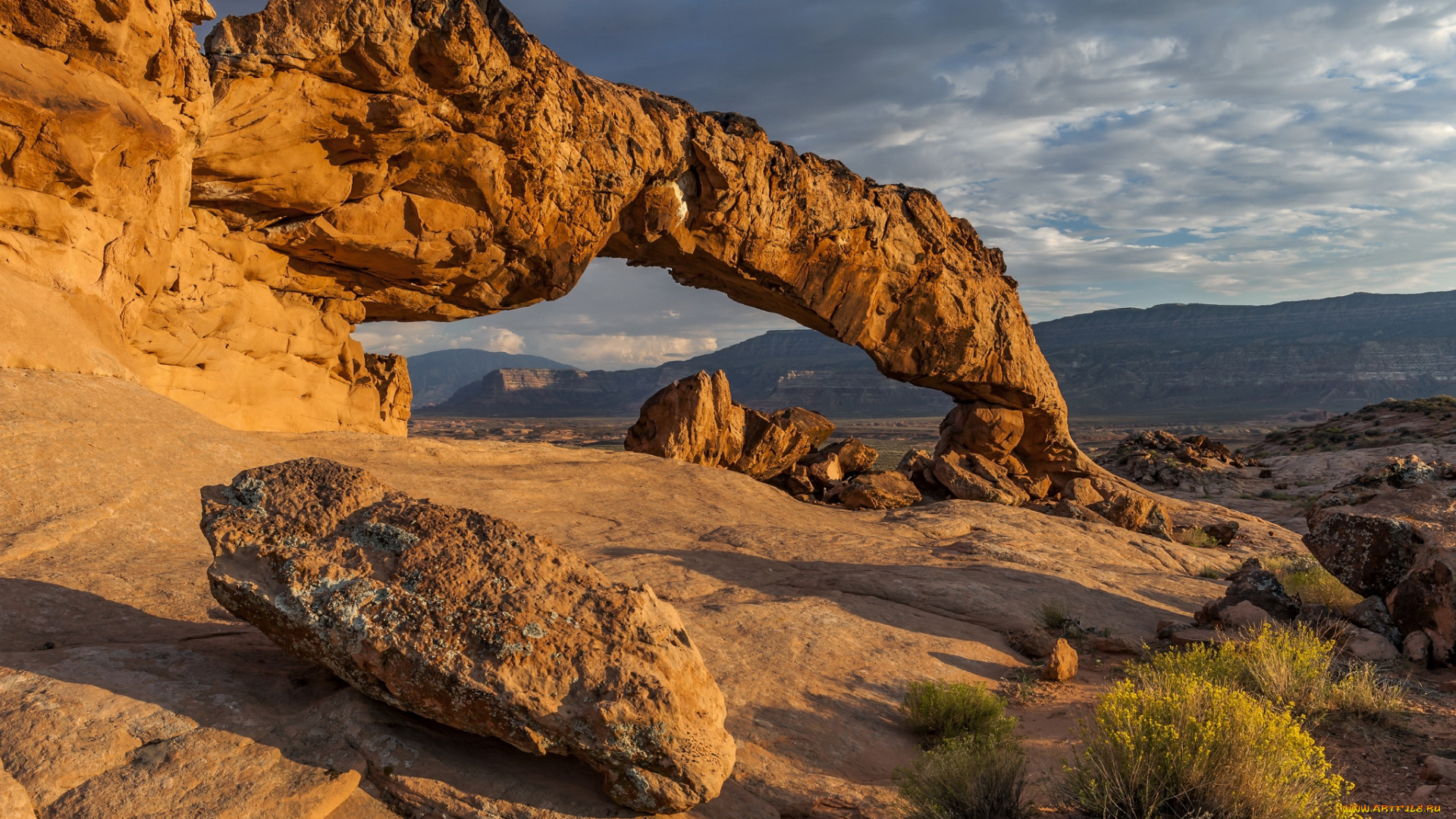 природа, горы, простор