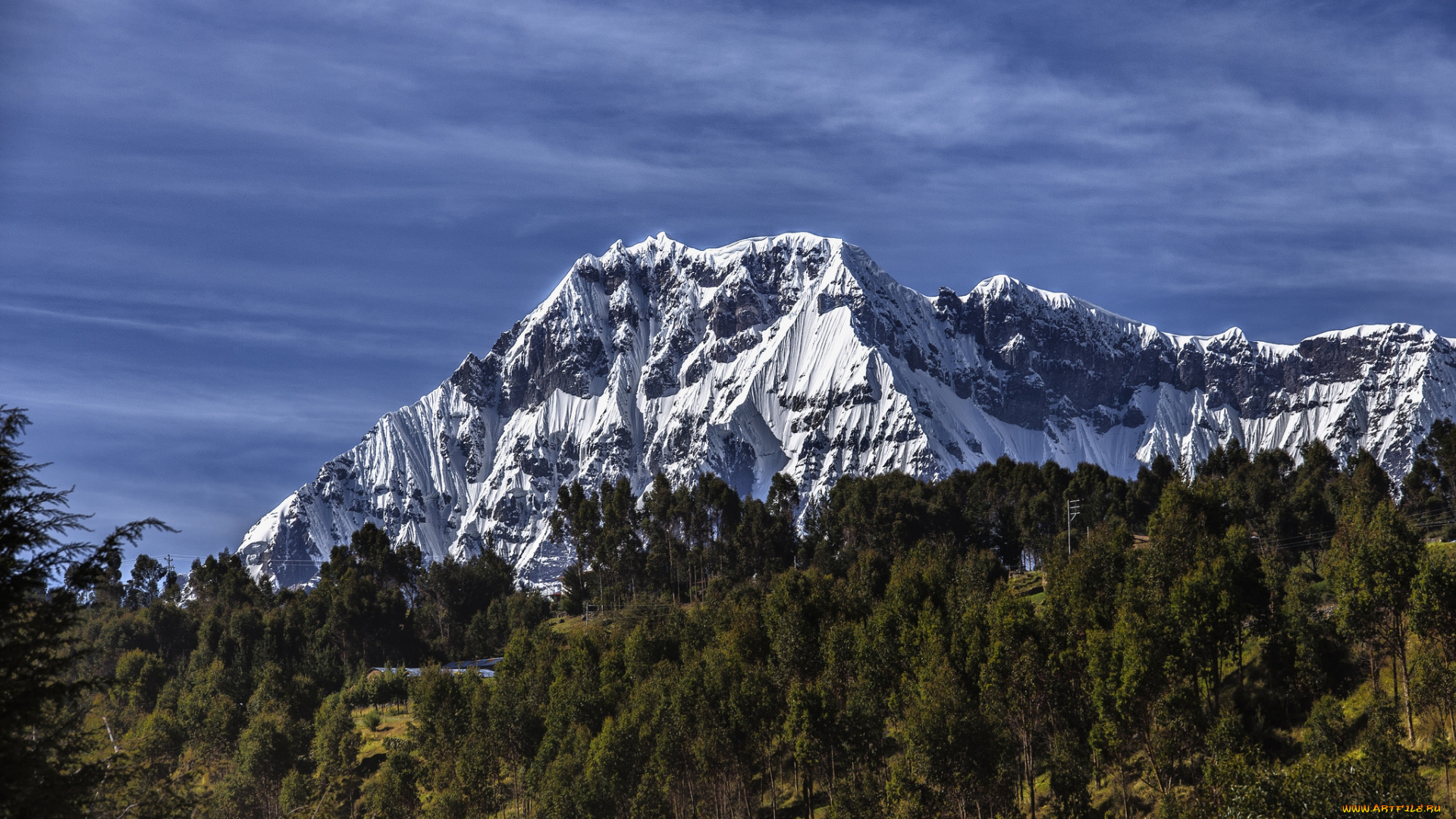 природа, горы, простор