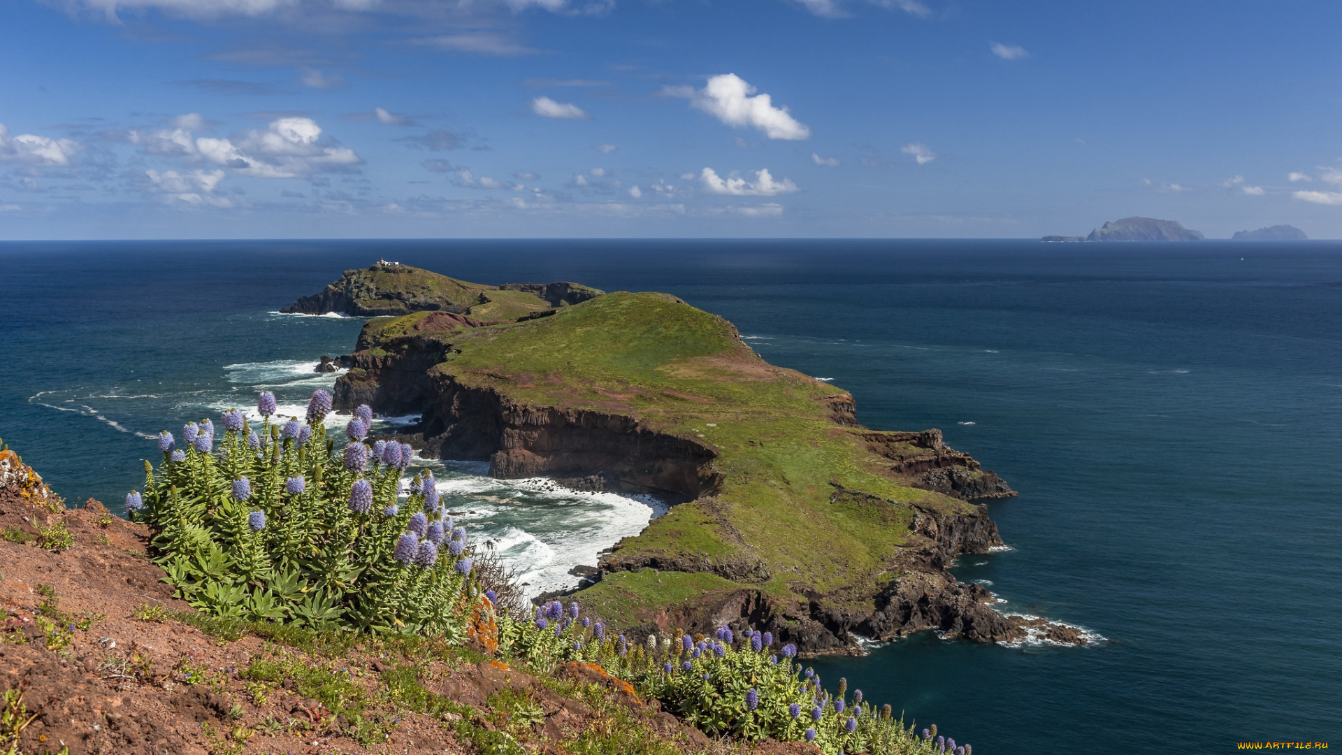 природа, побережье, берег, море