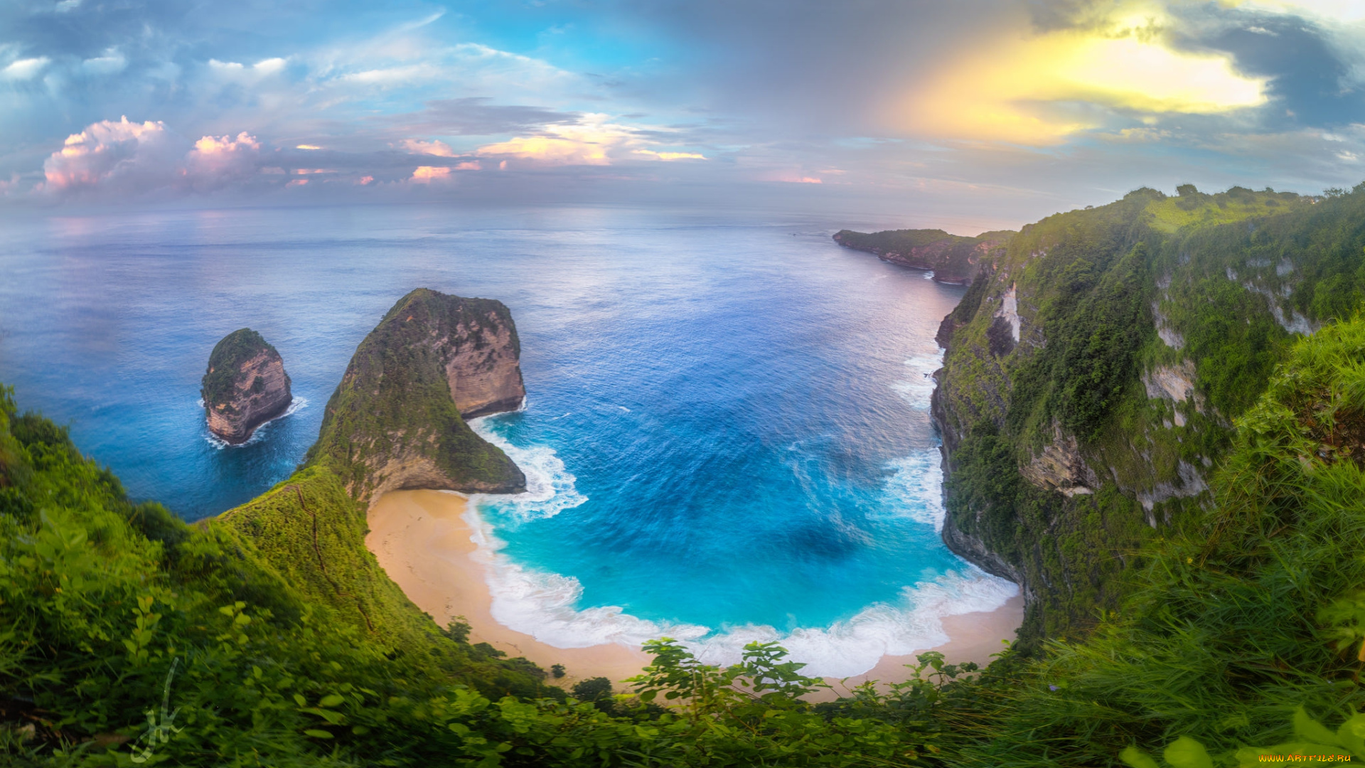 природа, побережье, берег, море