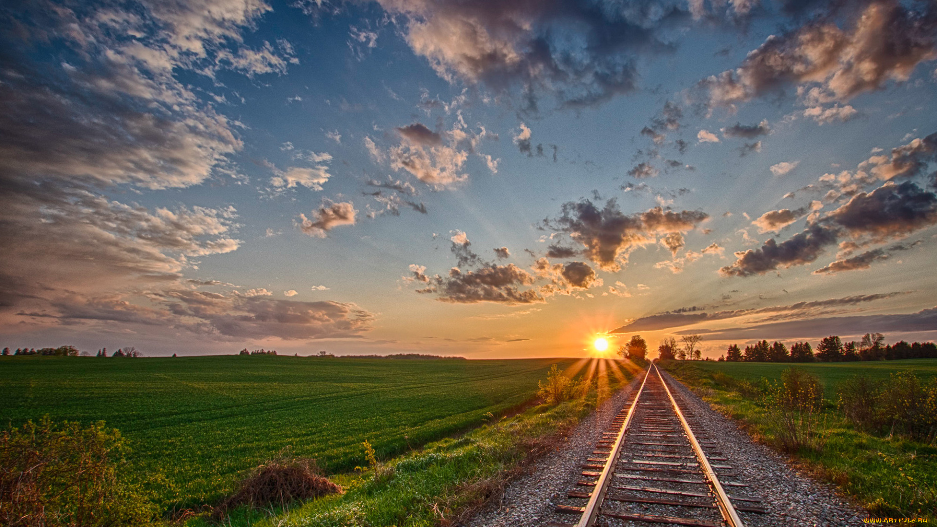 природа, восходы, закаты, рассвет