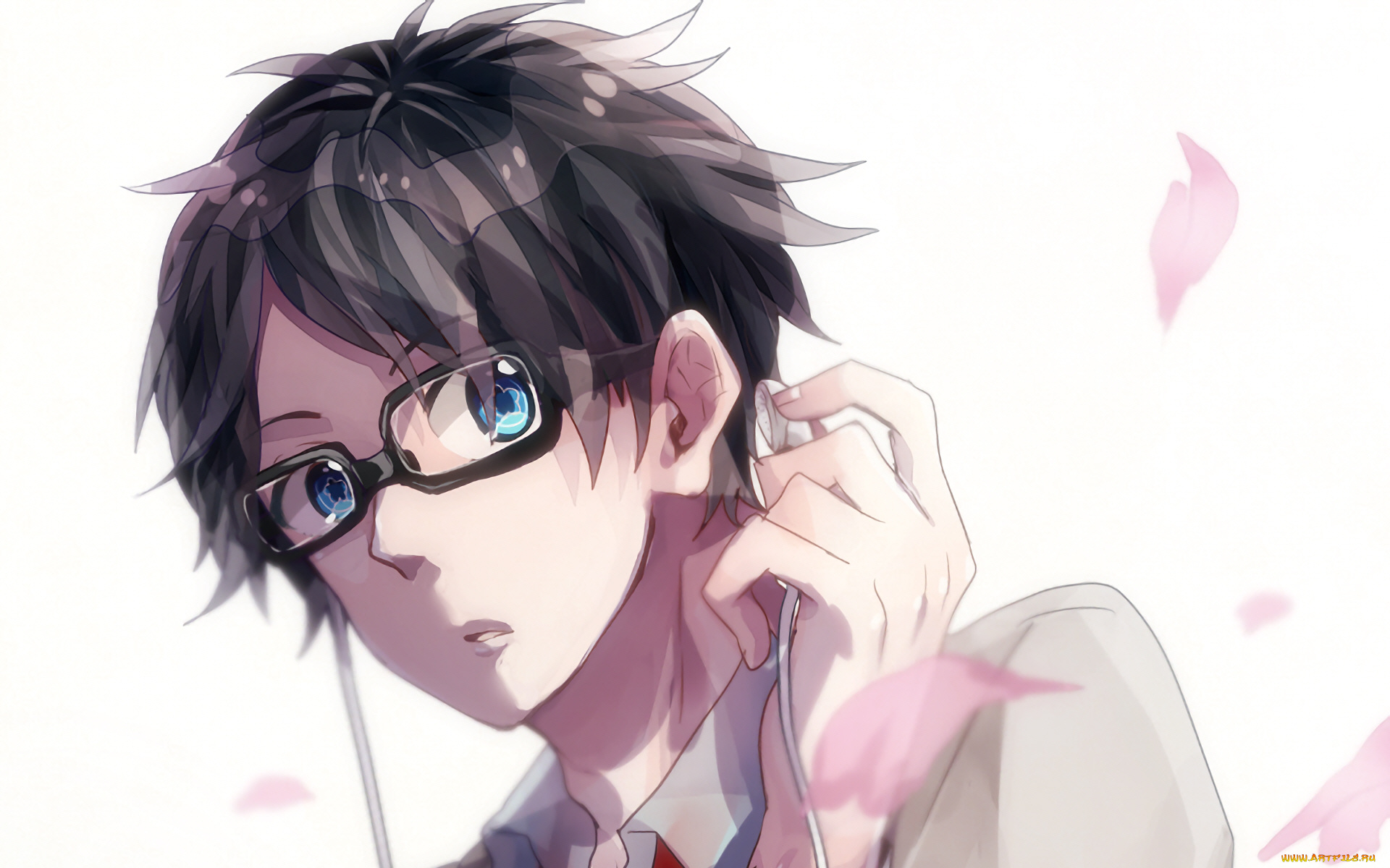 аниме, shigatsu, wa, kimi, no, uso, твоя, апрельская, ложь