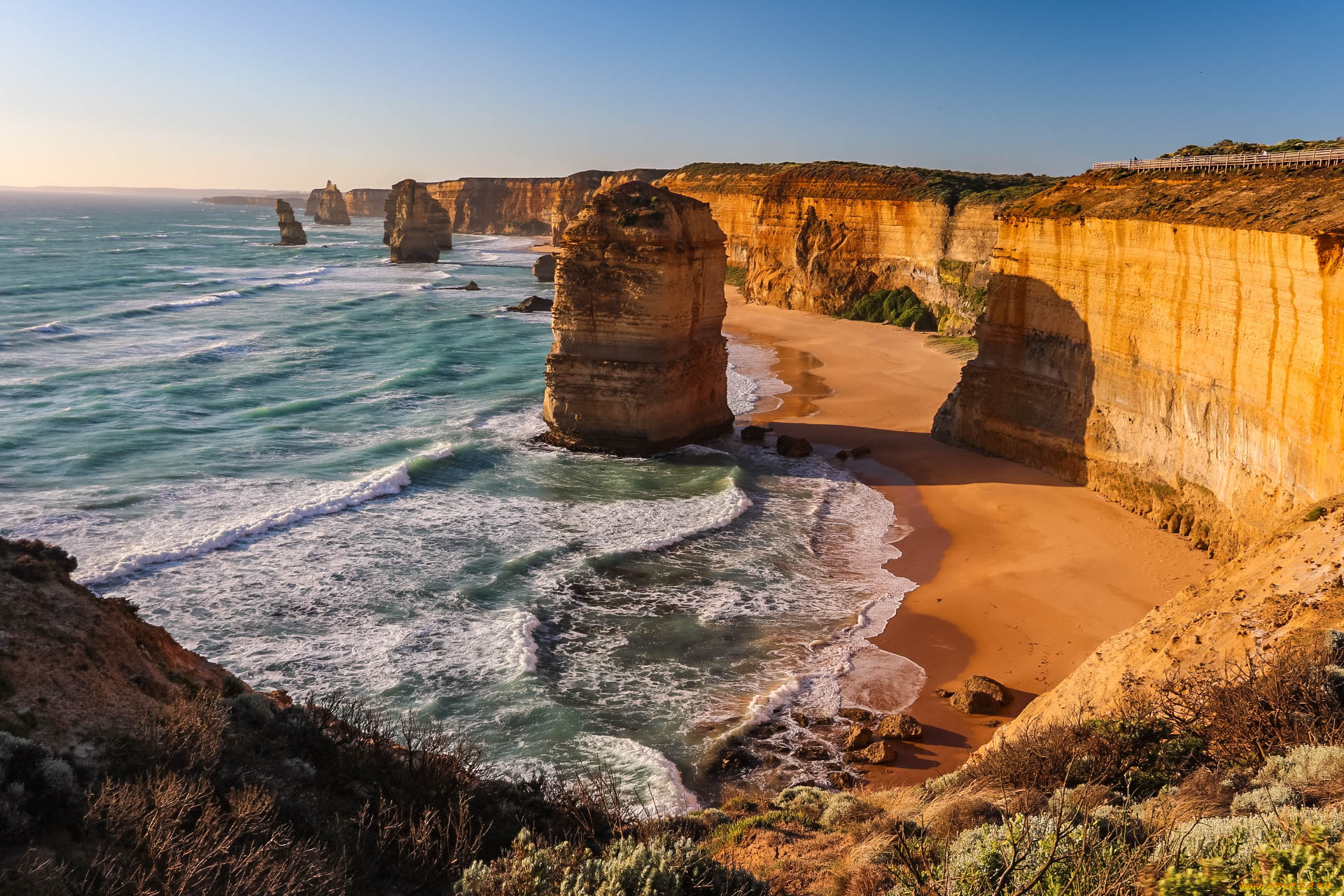 природа, побережье, берег, море