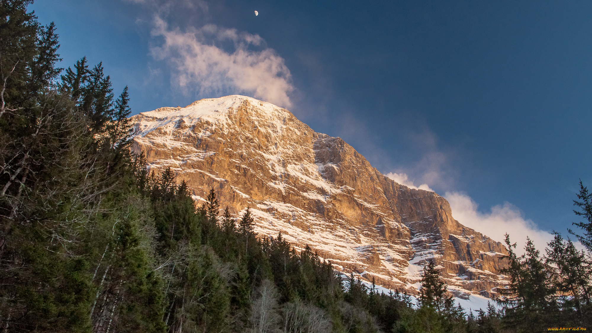 природа, горы, простор