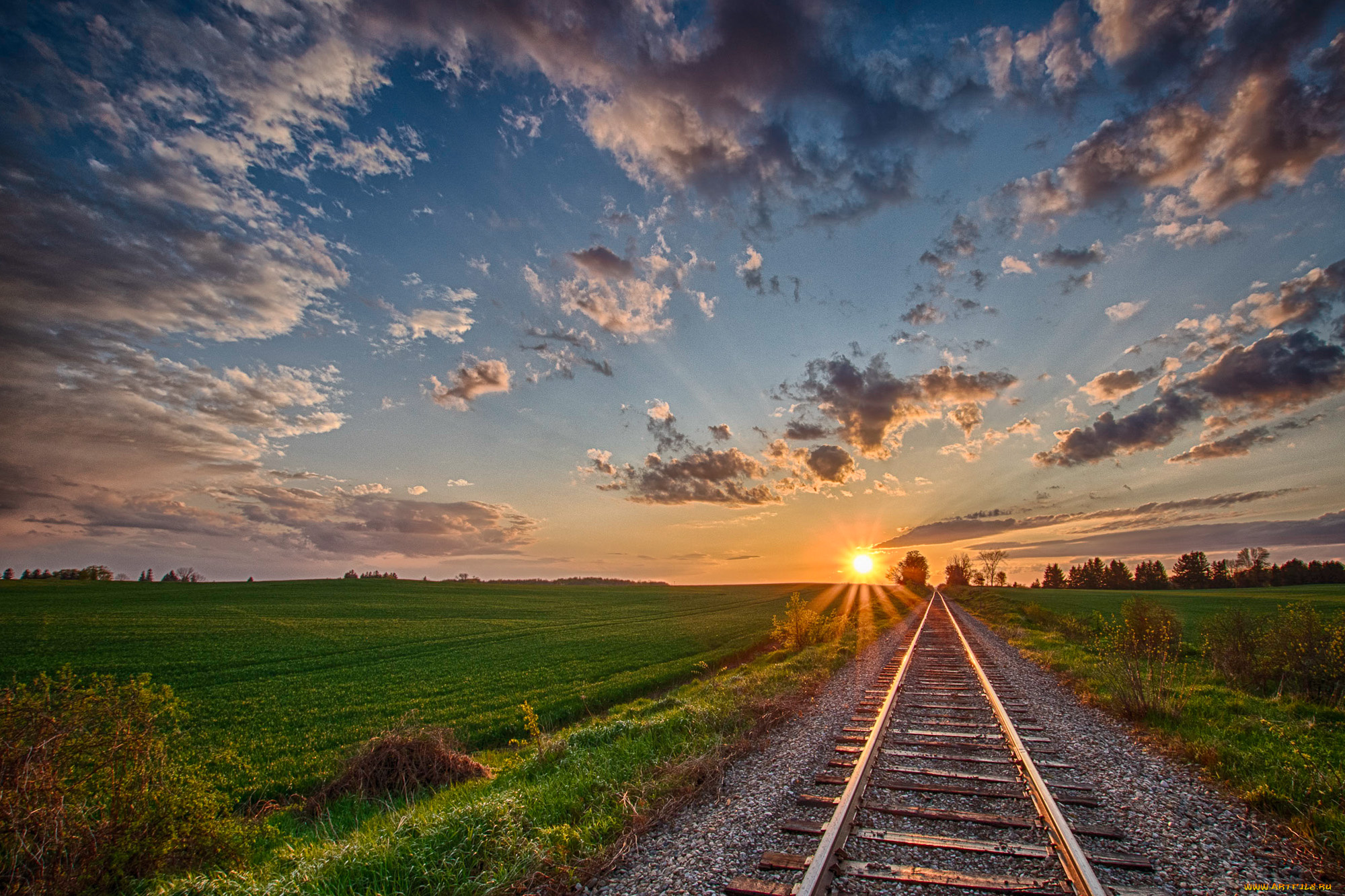 природа, восходы, закаты, рассвет