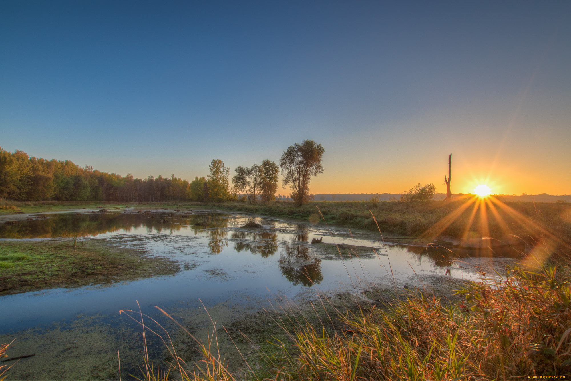 природа, восходы, закаты, рассвет